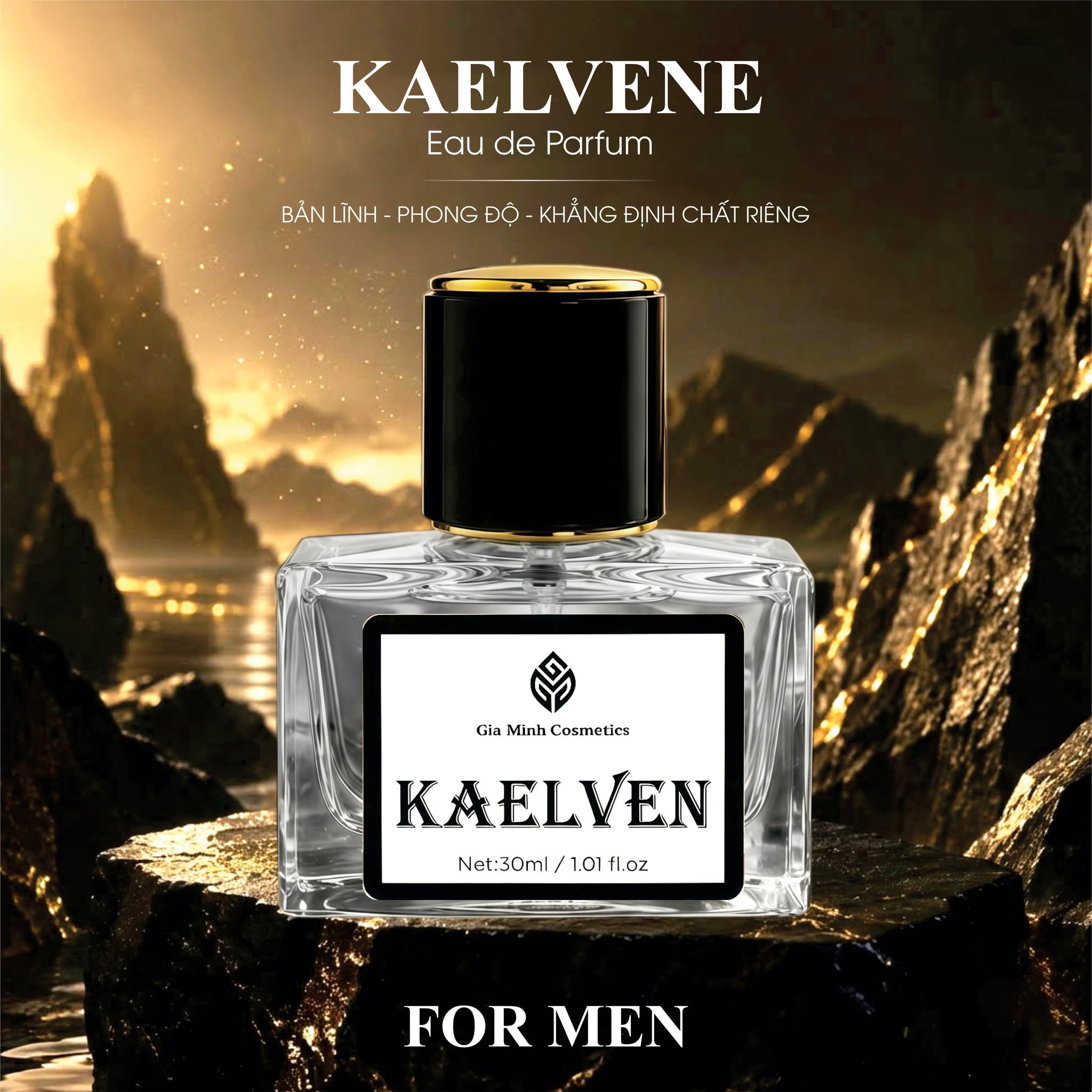 KAELVEN NO.01 - 30ML KHẲNG ĐỊNH PHONG CÁCH, DẪN LỐI BẢN LĨNH