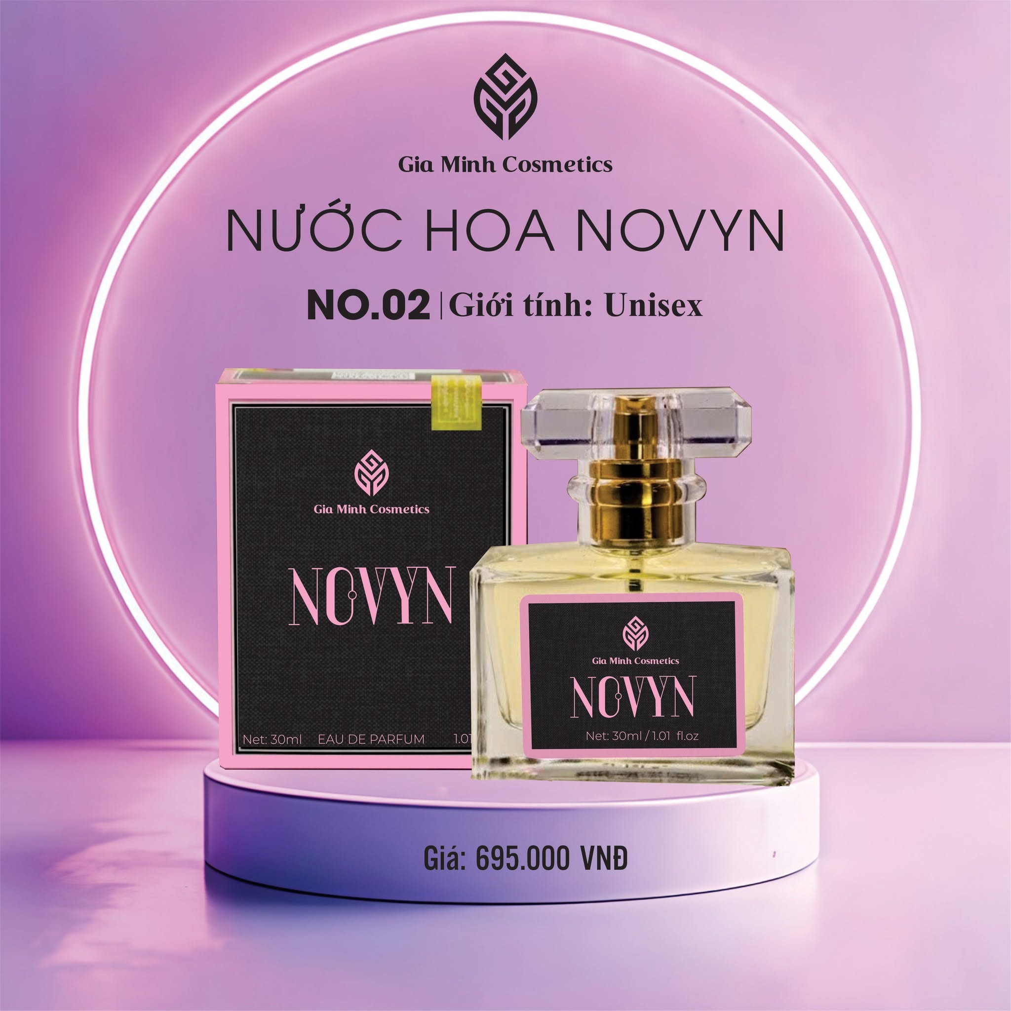 NO.02 NOVYN 30ML MÙI HƯƠNG CỦA SỰ KHÁC BIỆT