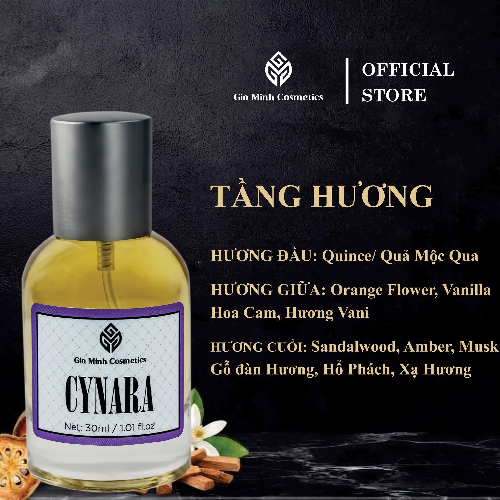 CYNARA 30ML HƯƠNG THƠM CỦA SỰ TINH TẾ