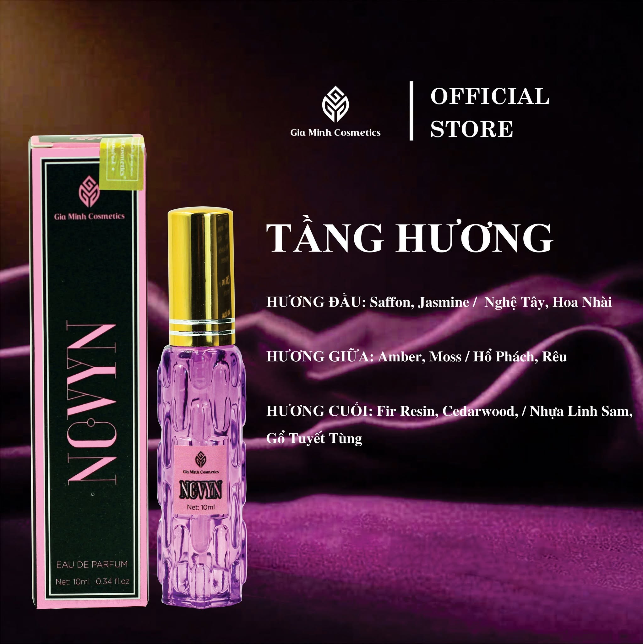 NO.02 NOVYN BÍ ẨN TRONG TỪNG TẦNG HƯƠNG