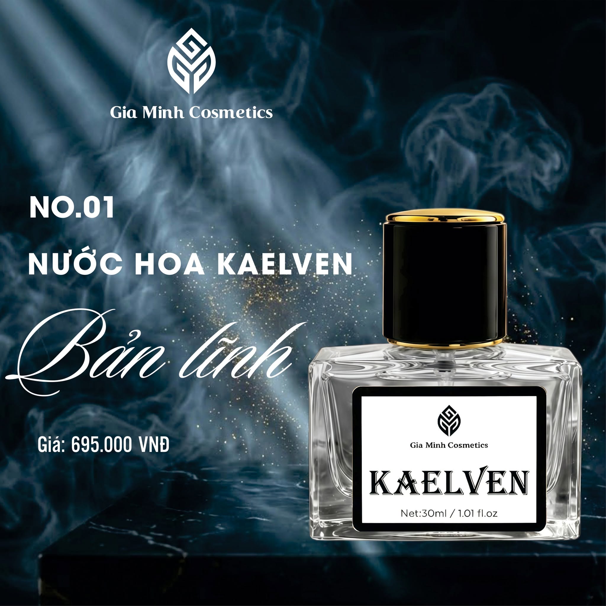 KAELVEN NO.01 - 30ML KHẲNG ĐỊNH PHONG CÁCH, DẪN LỐI BẢN LĨNH