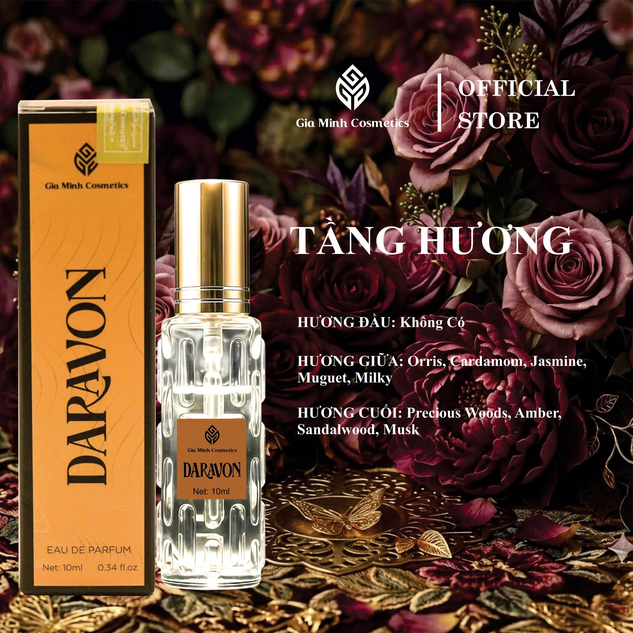 DARAVON NO.06  BẢN LĨNH NAM TÍNH CUỐN HÚT ĐẦY MÊ HOẶC