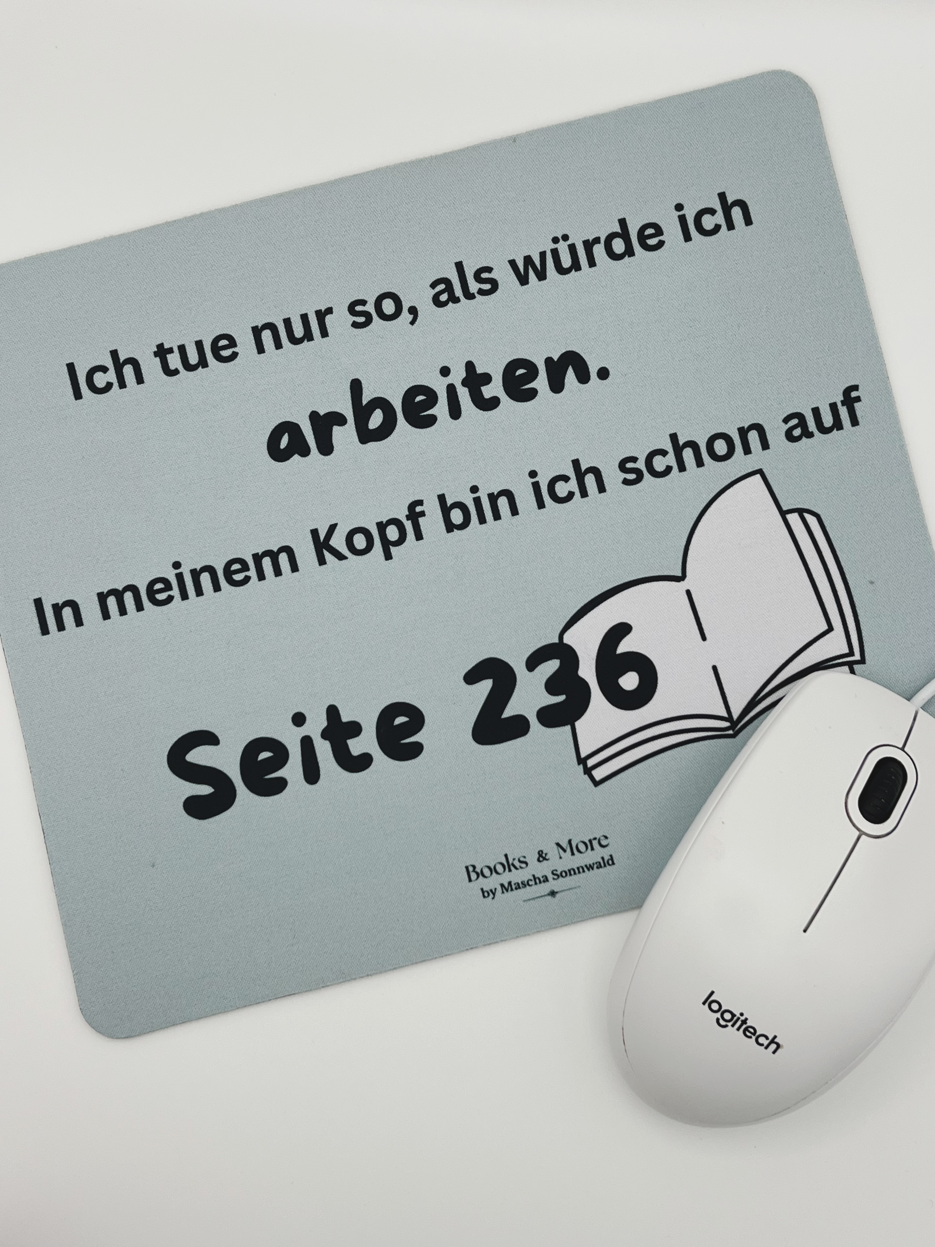 Mousepad für waschechte Bookies