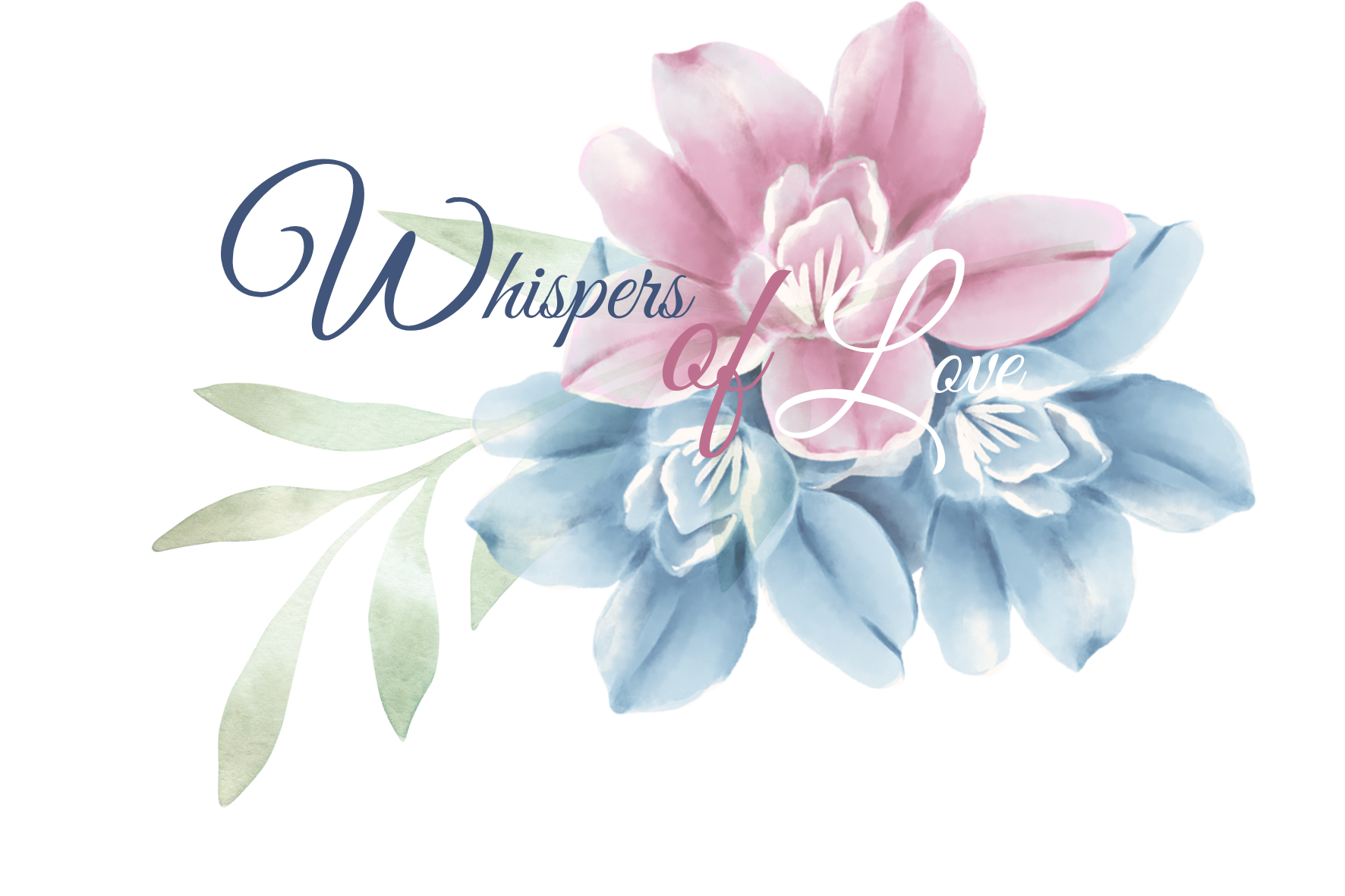 Whispers of Love Band 1, mit 4 Charakterkarten, mit passendem Lesezeichen