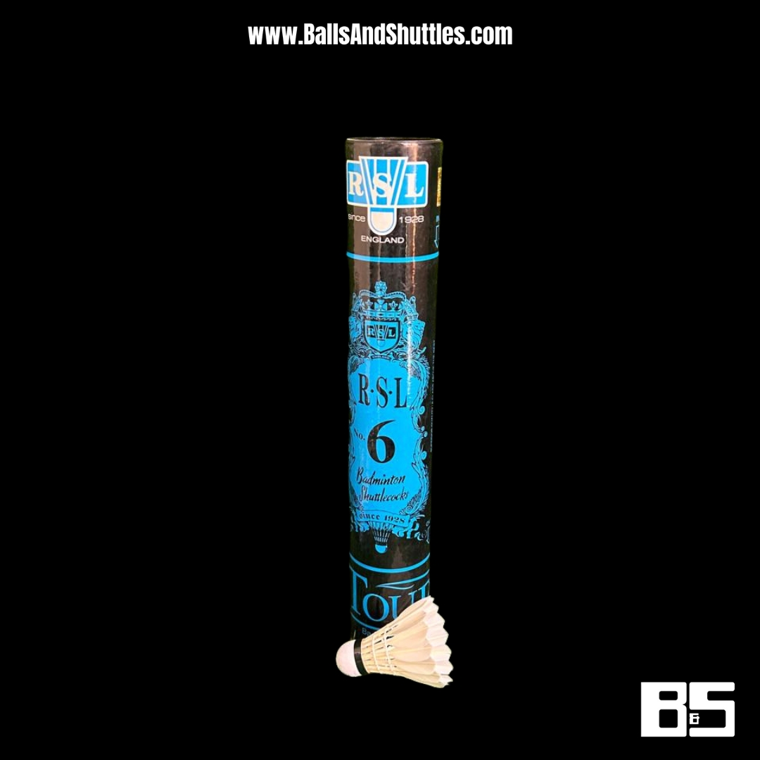 RSL No. 6 TOURNEY Shuttlecock | RSL Badminton Shuttlecock | RSL Feather Shuttlecock