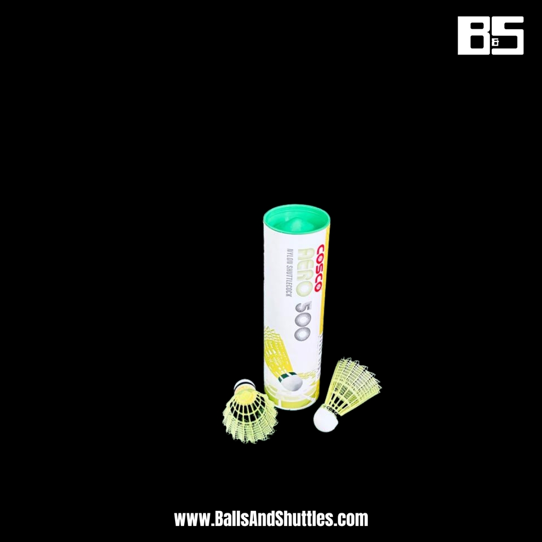 COSCO AERO 500 Shuttlecock | COSCO Badminton Shuttlecock | COSCO Nylon Shuttlecock