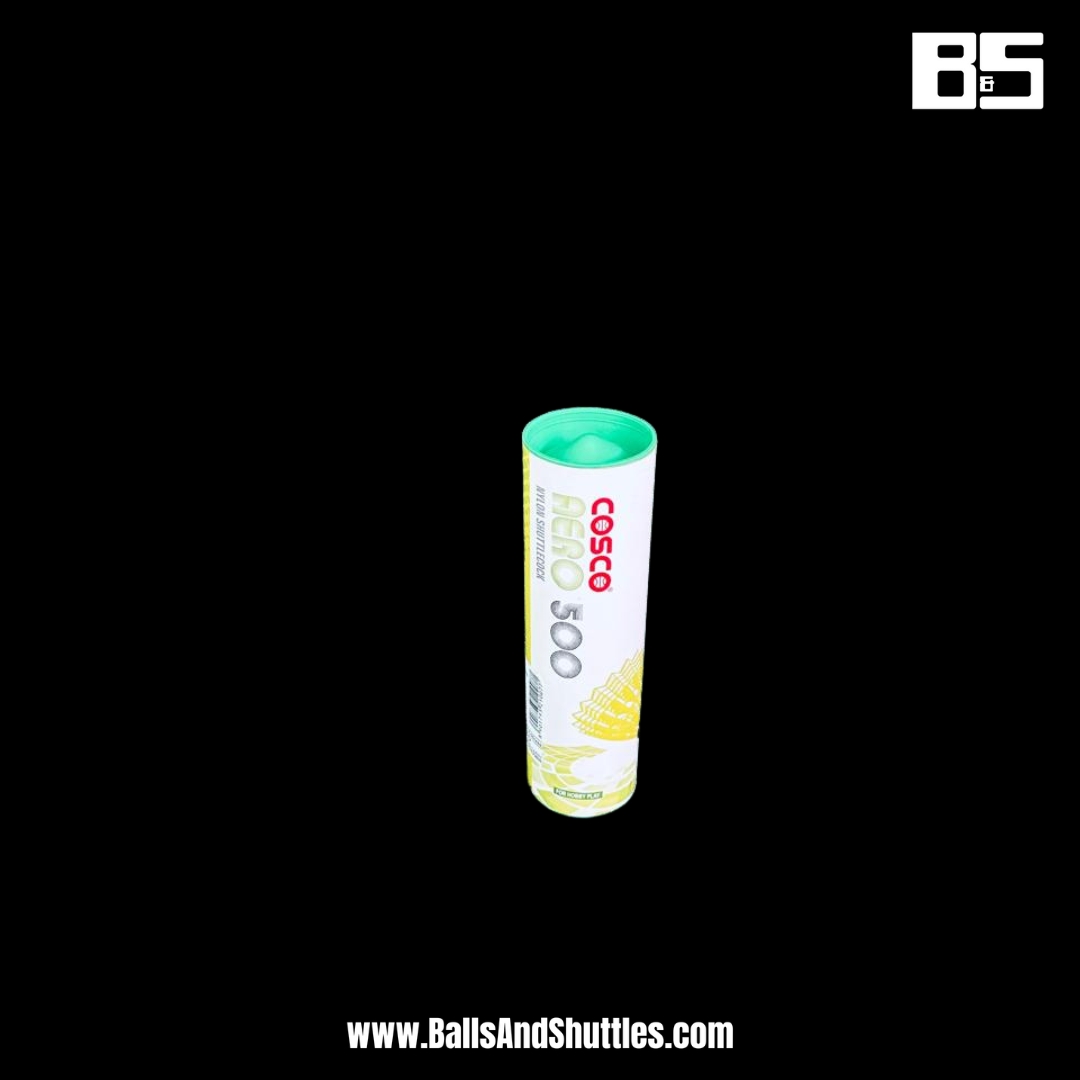 COSCO AERO 500 Shuttlecock | COSCO Badminton Shuttlecock | COSCO Nylon Shuttlecock