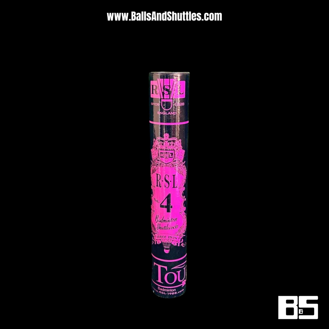 RSL No. 4 TOURNEY Shuttlecock | RSL Badminton Shuttlecock | RSL Feather Shuttlecock