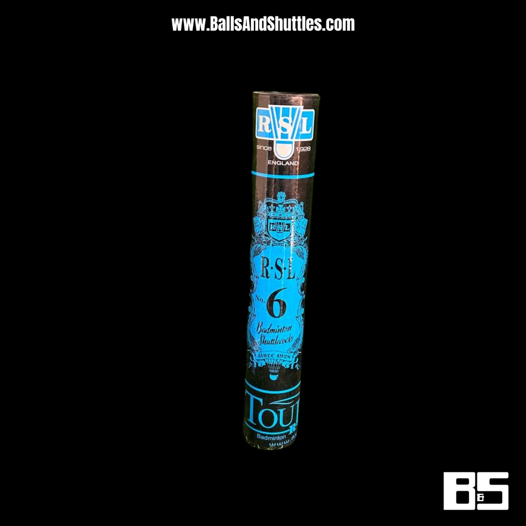 RSL No. 6 TOURNEY Shuttlecock | RSL Badminton Shuttlecock | RSL Feather Shuttlecock