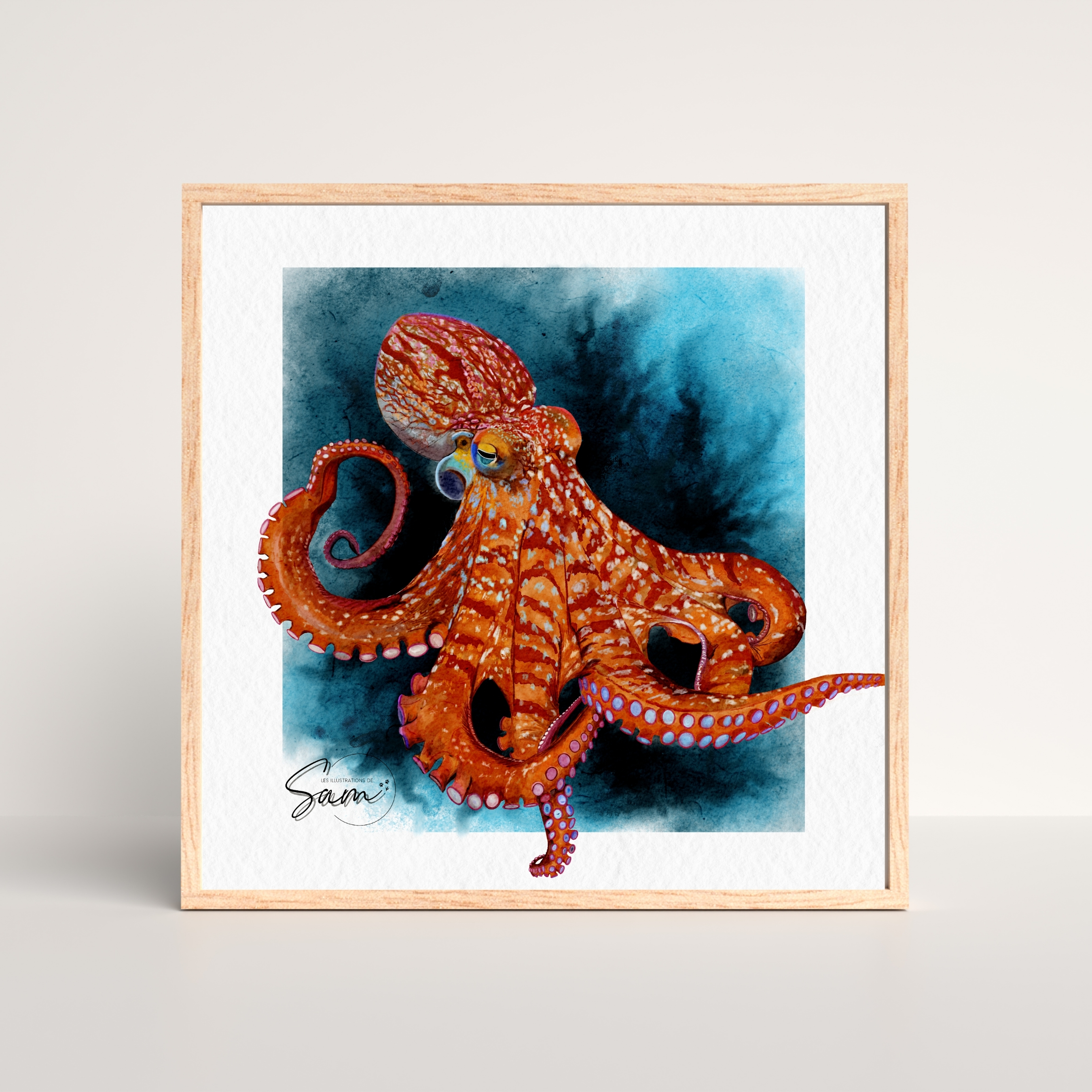 Impression d'Art Pieuvre