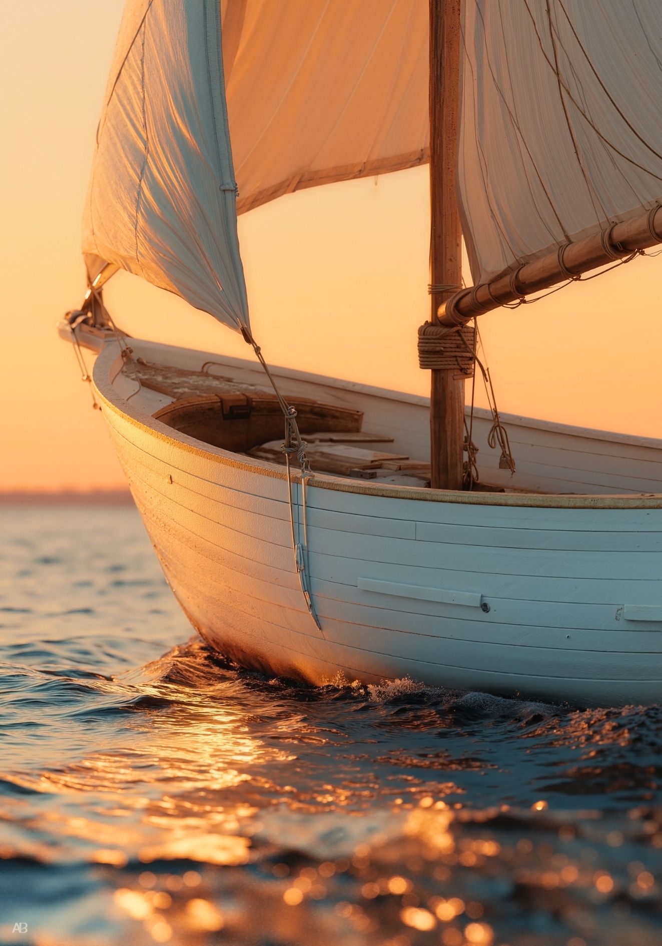 Voile au Crépuscule