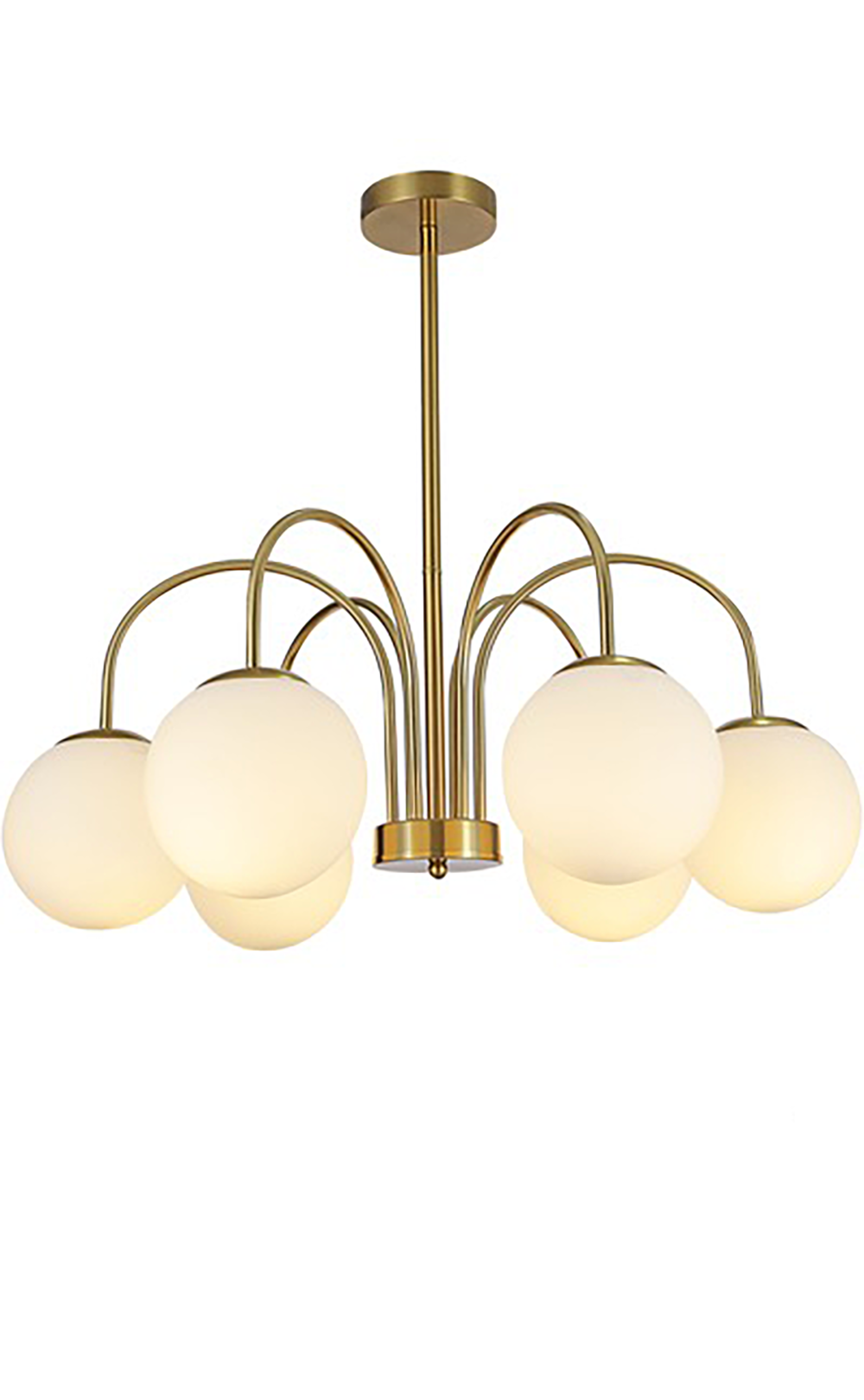 DL61276 GD - MODERN BRASS CHANDELIER