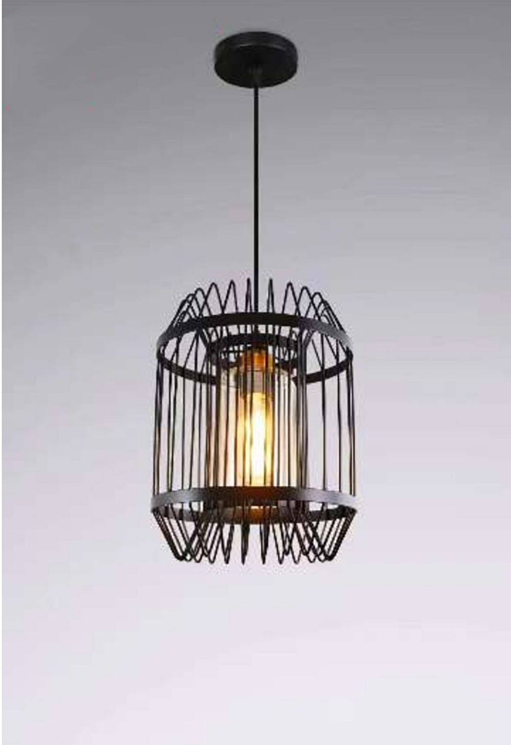 DL6113/240 BK - MODERN INDUSTRIAL PENDANT
