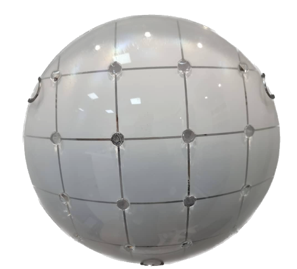 CE203R- DECORATIVE GLASS GLOBE LAMP SHADE 