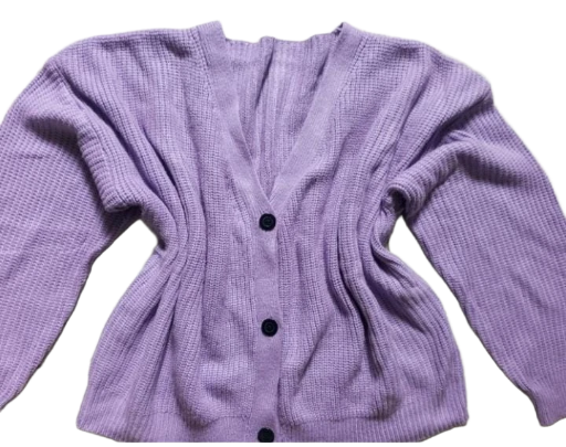Cardigan Rajut Lilac