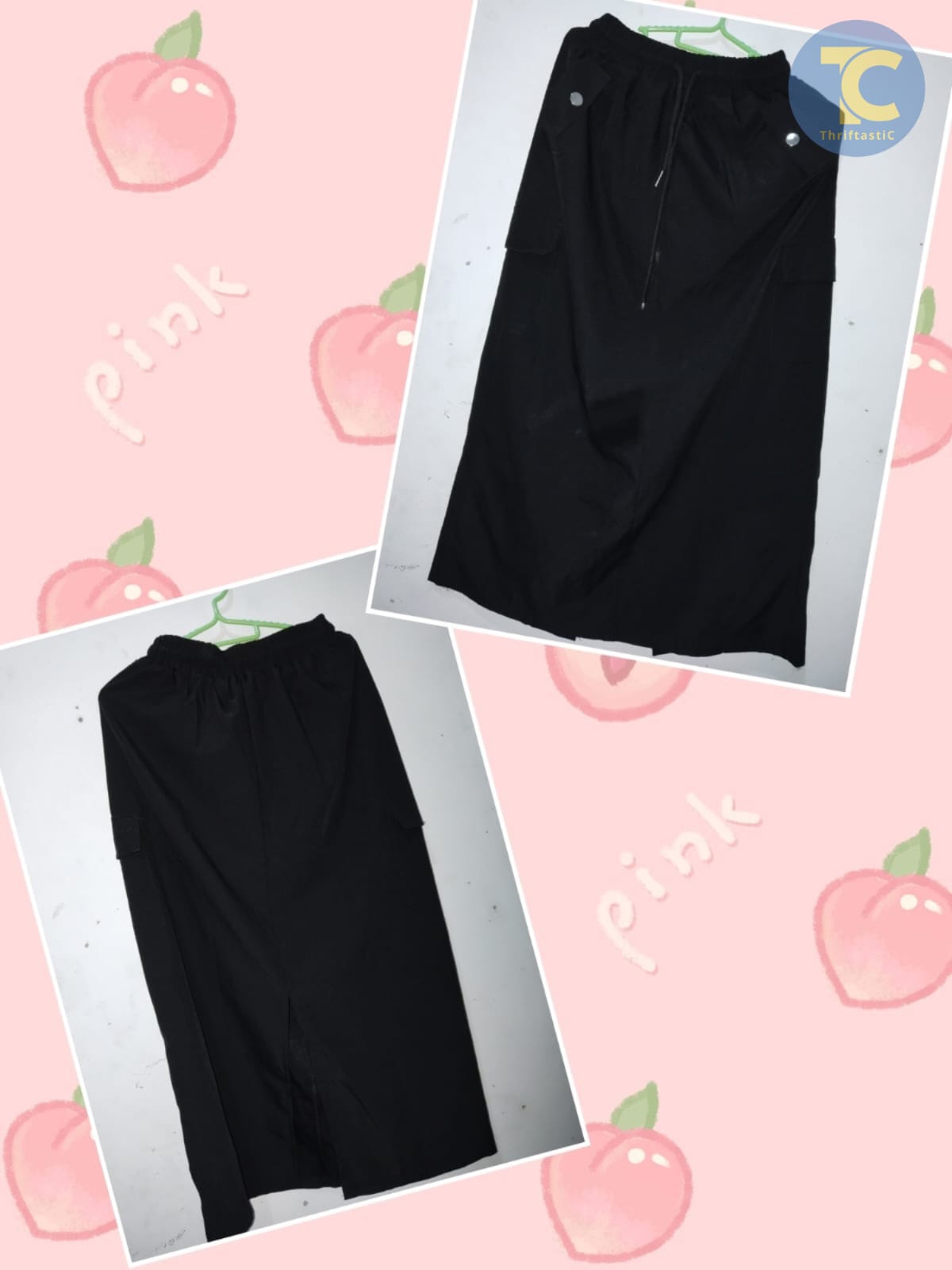 Rok Hitam Span Belakang