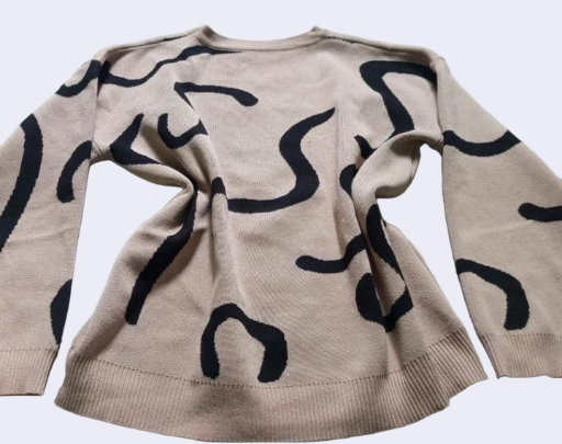 Sweater motif abstrak