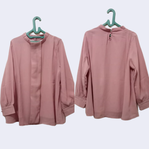 Blouse wanita pink