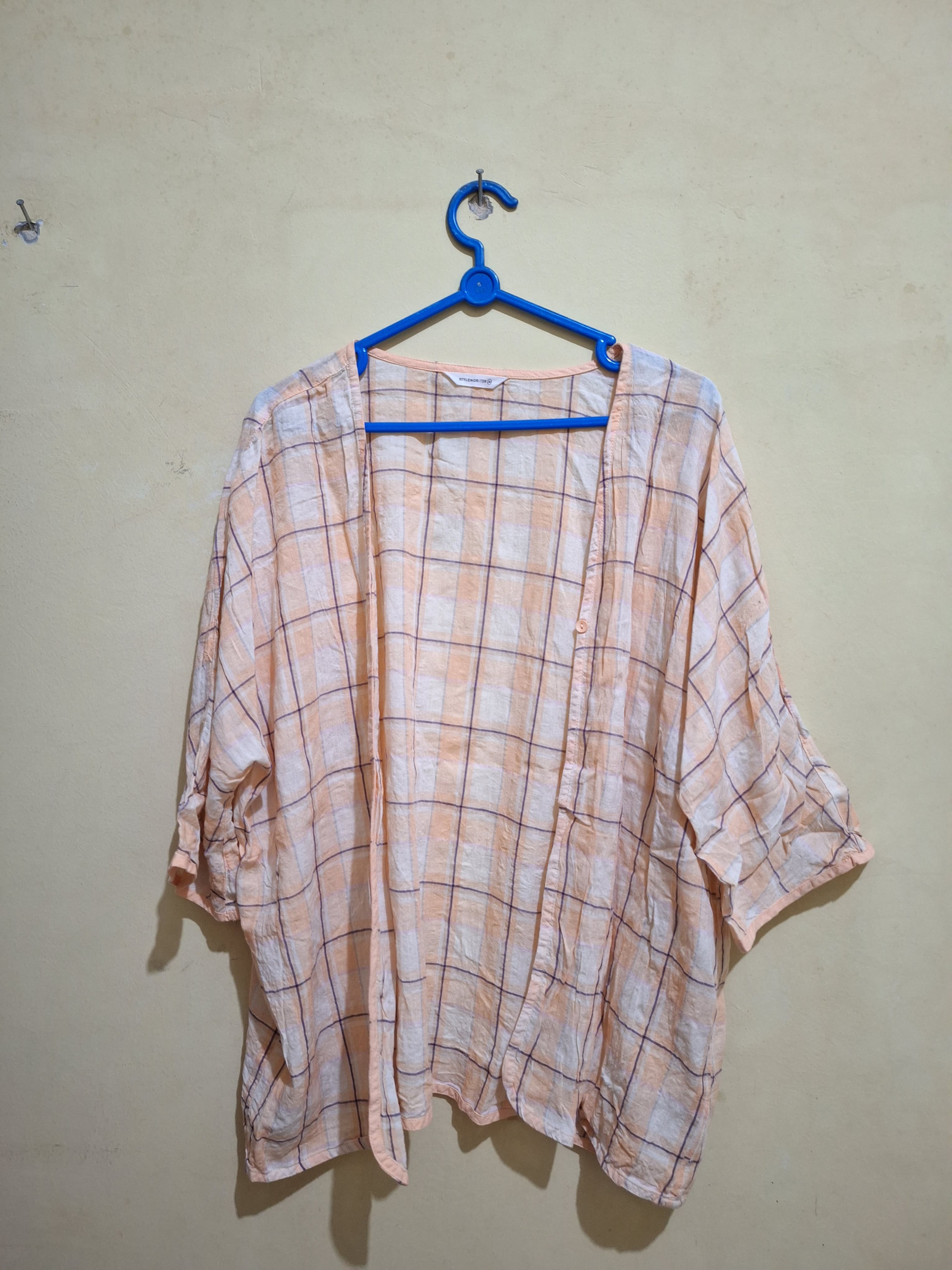 Cardigan Kotak-kotak