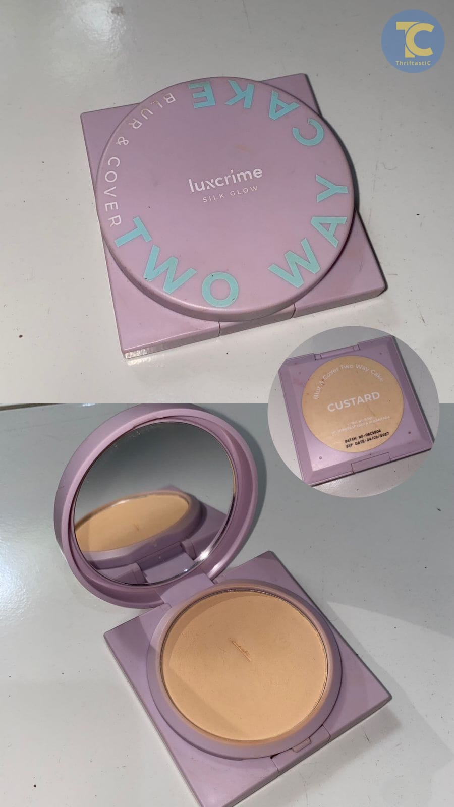 Bedak Padat twc Luxcrime 