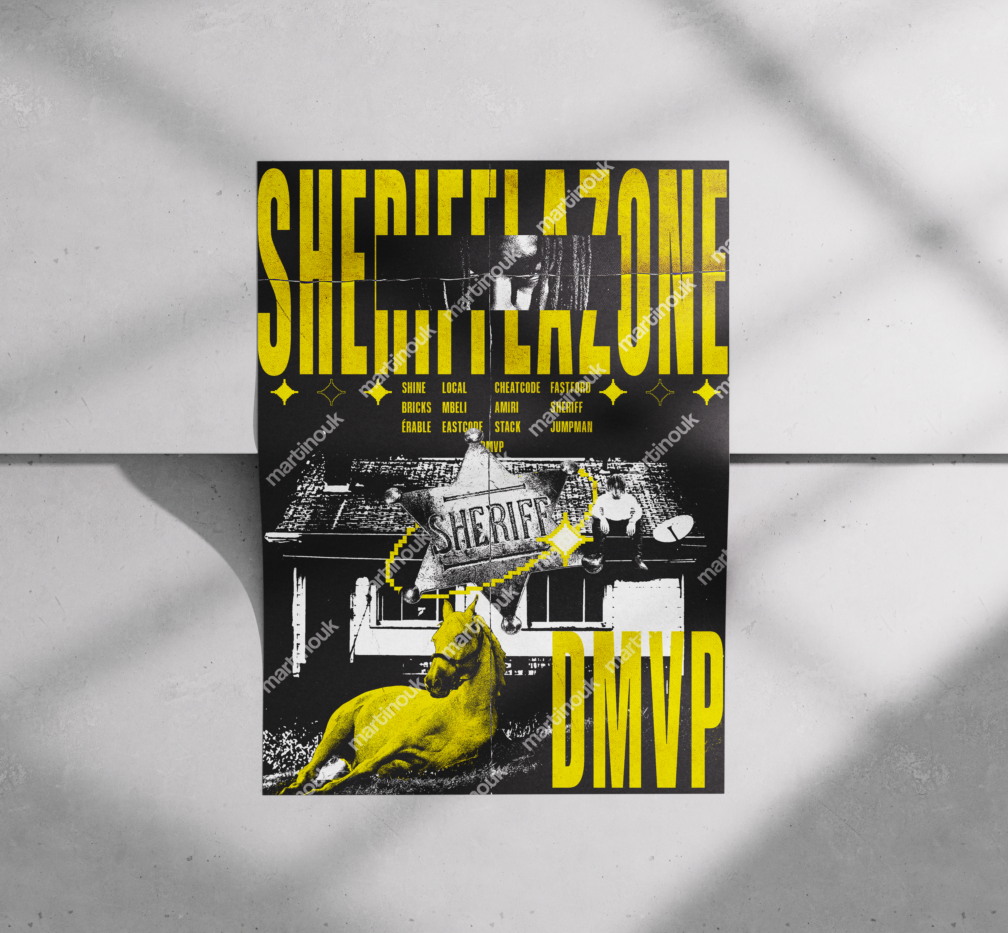 Poster Sherifflazone "DMVP"