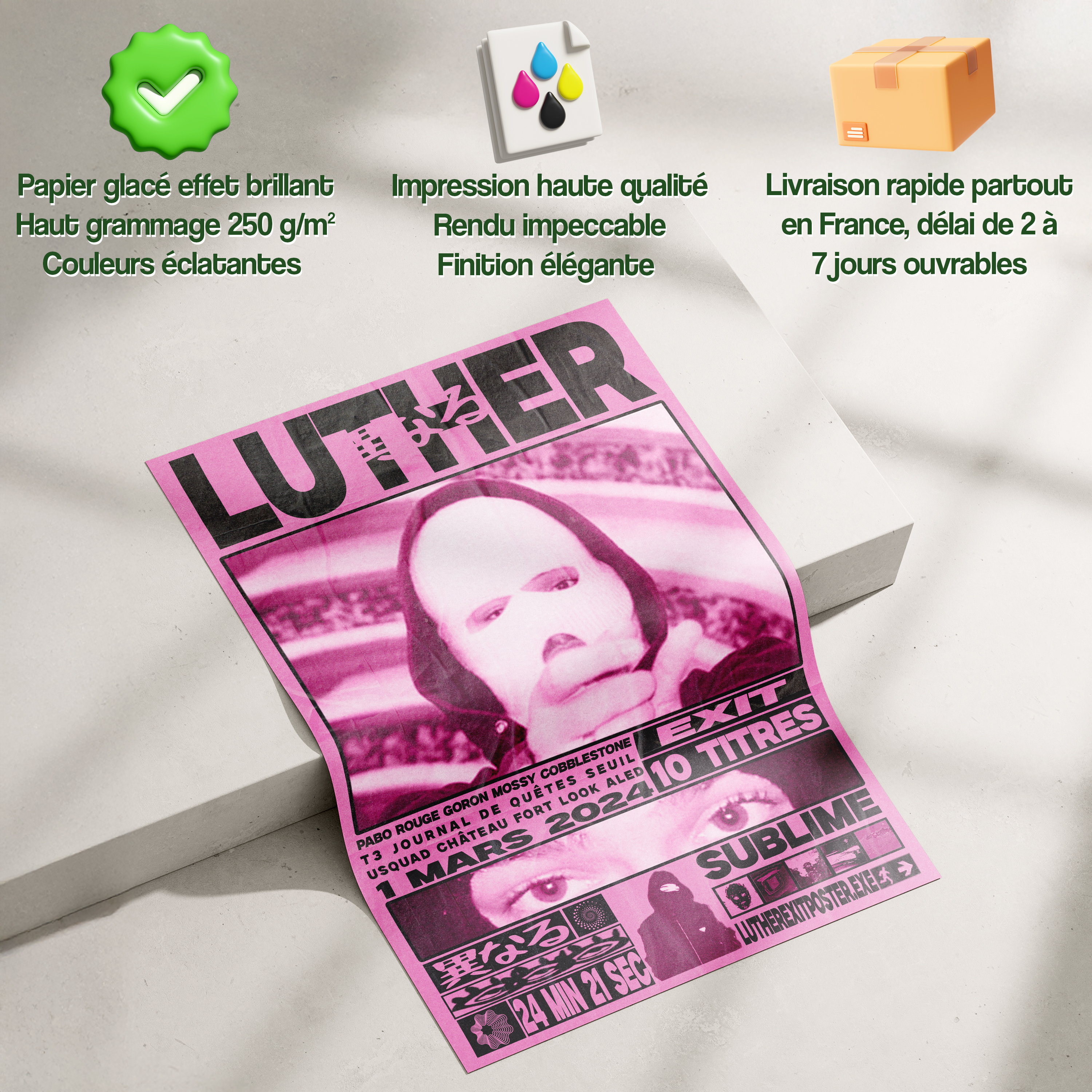 Poster Luther  "EXIT"