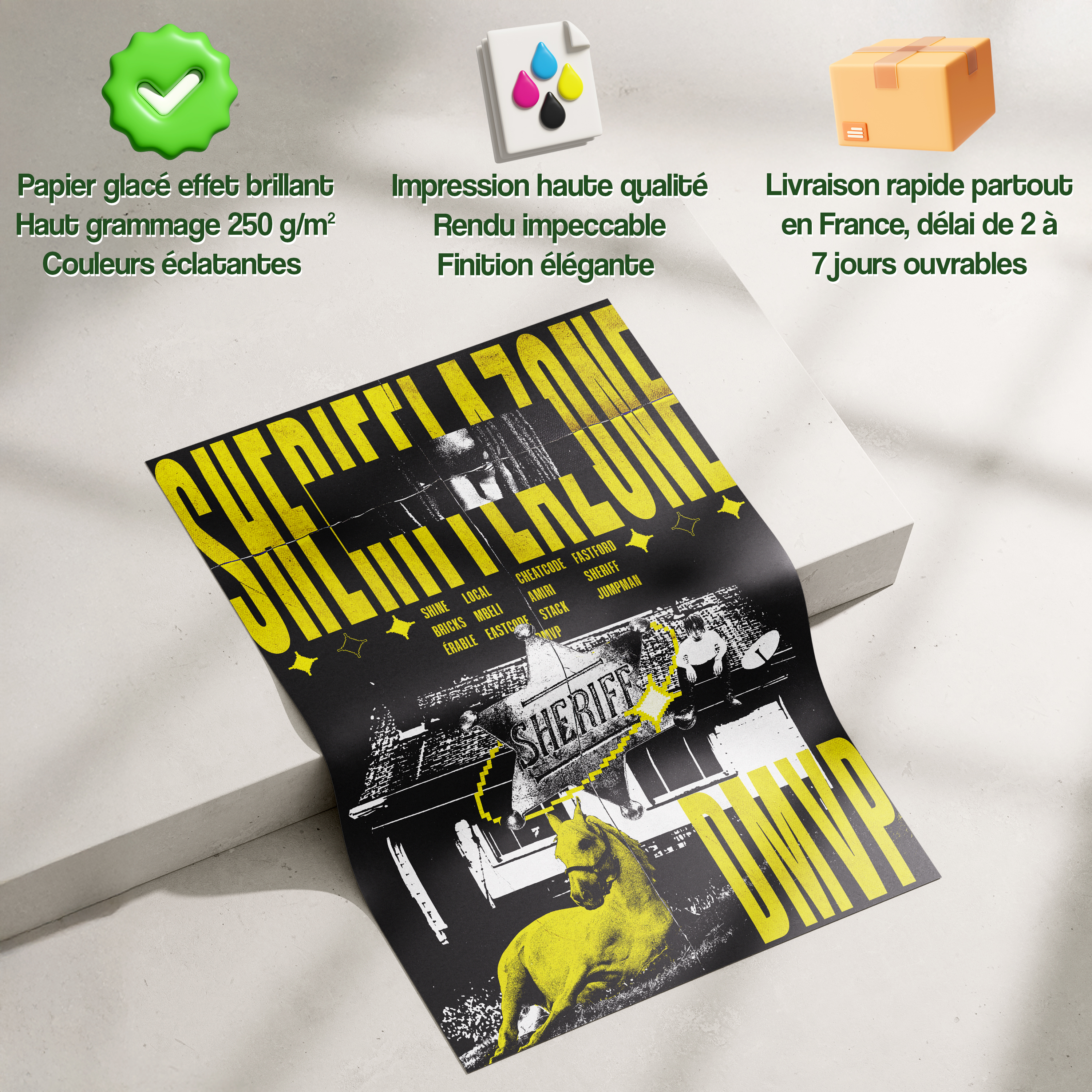 Poster Sherifflazone "DMVP"