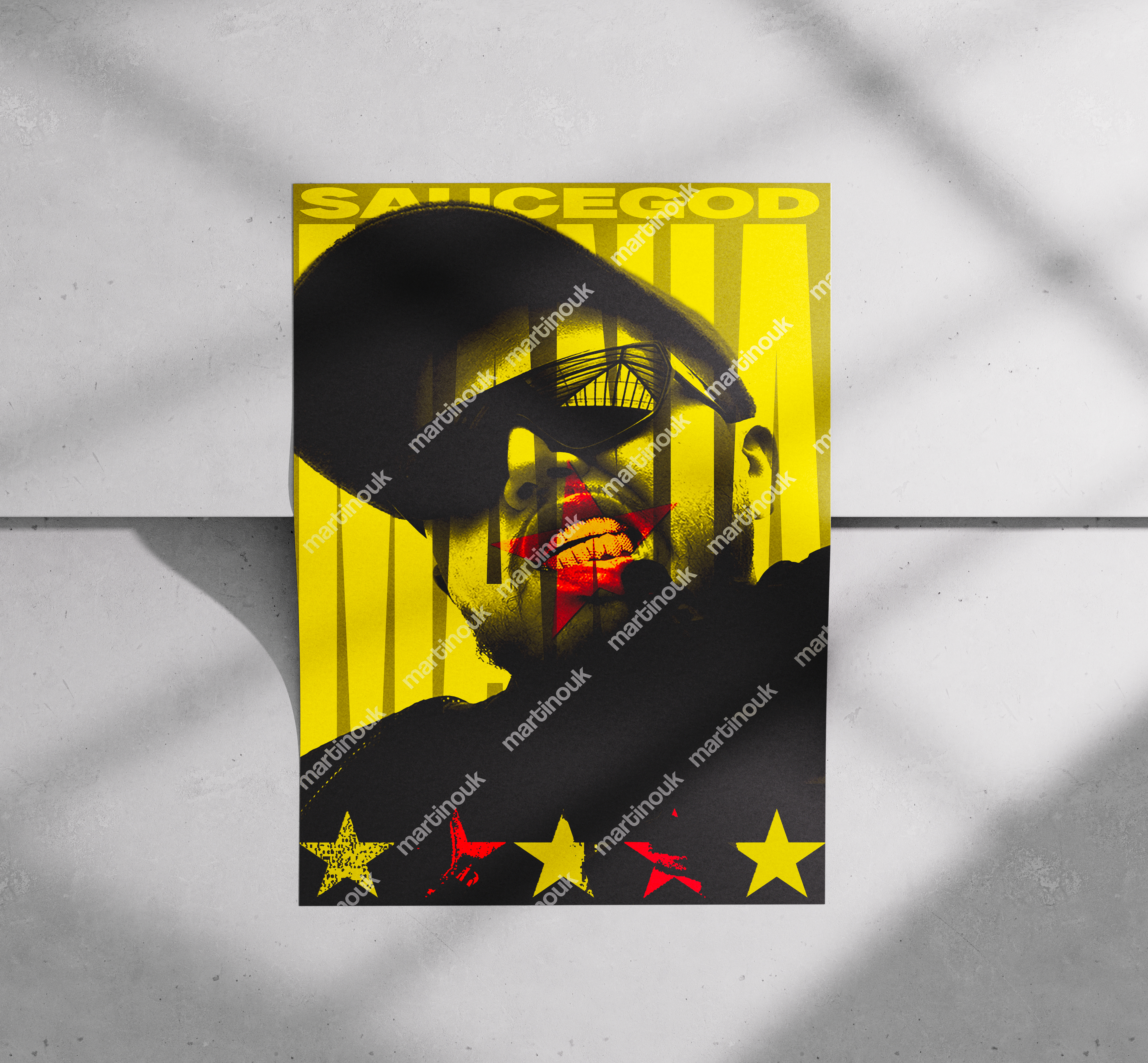 Poster Hamza "MANIA"