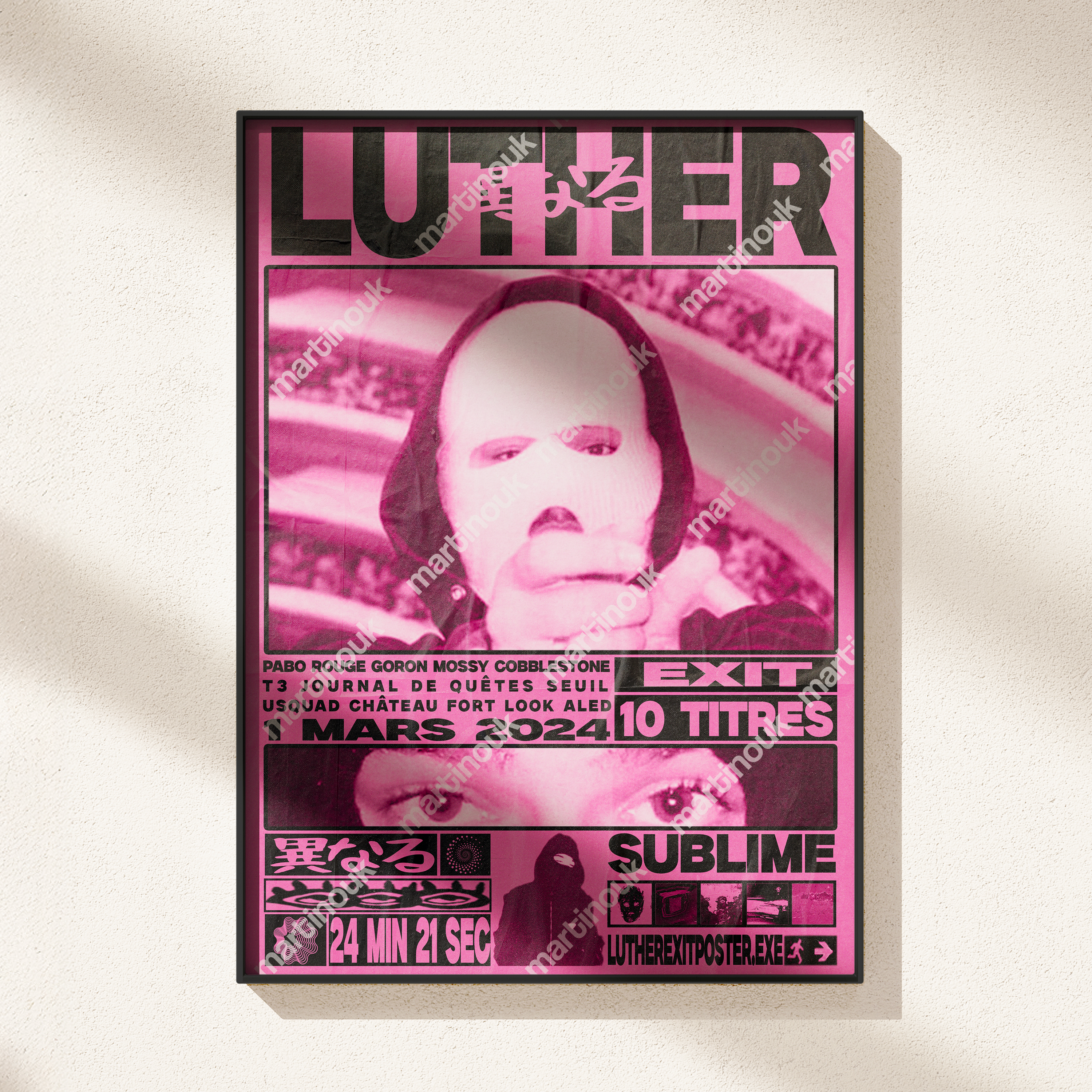 Poster Luther "EXIT"