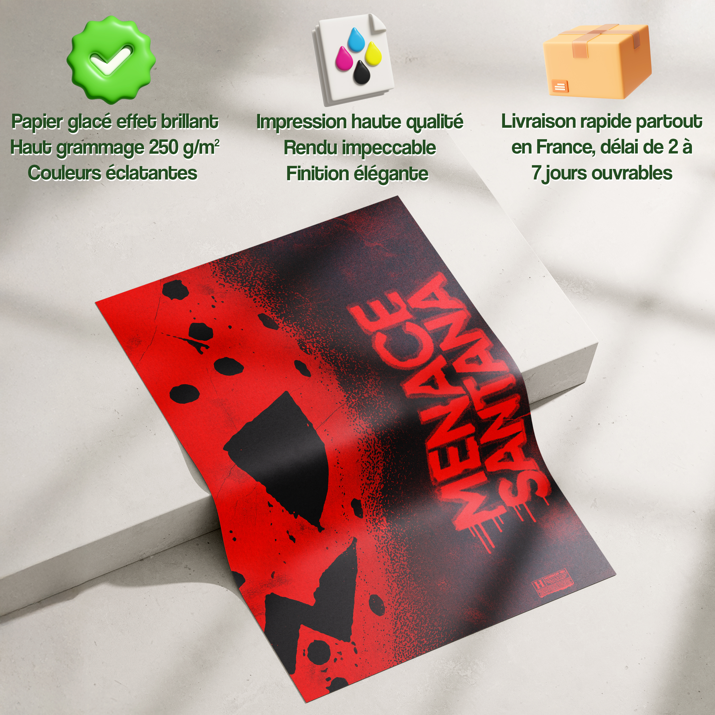 Poster menace Santana