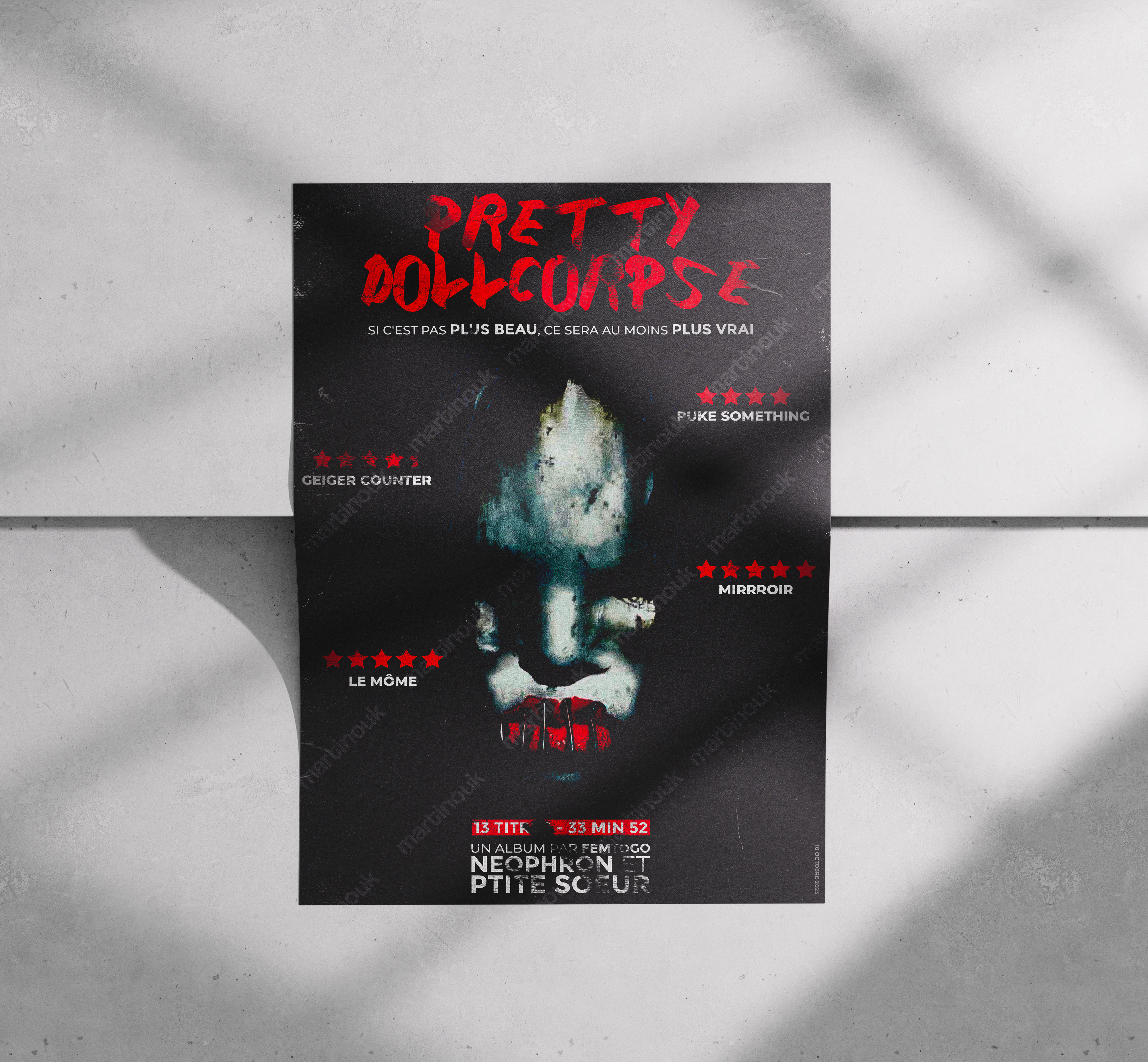 Poster "PRETTY DOLLCORPSE"