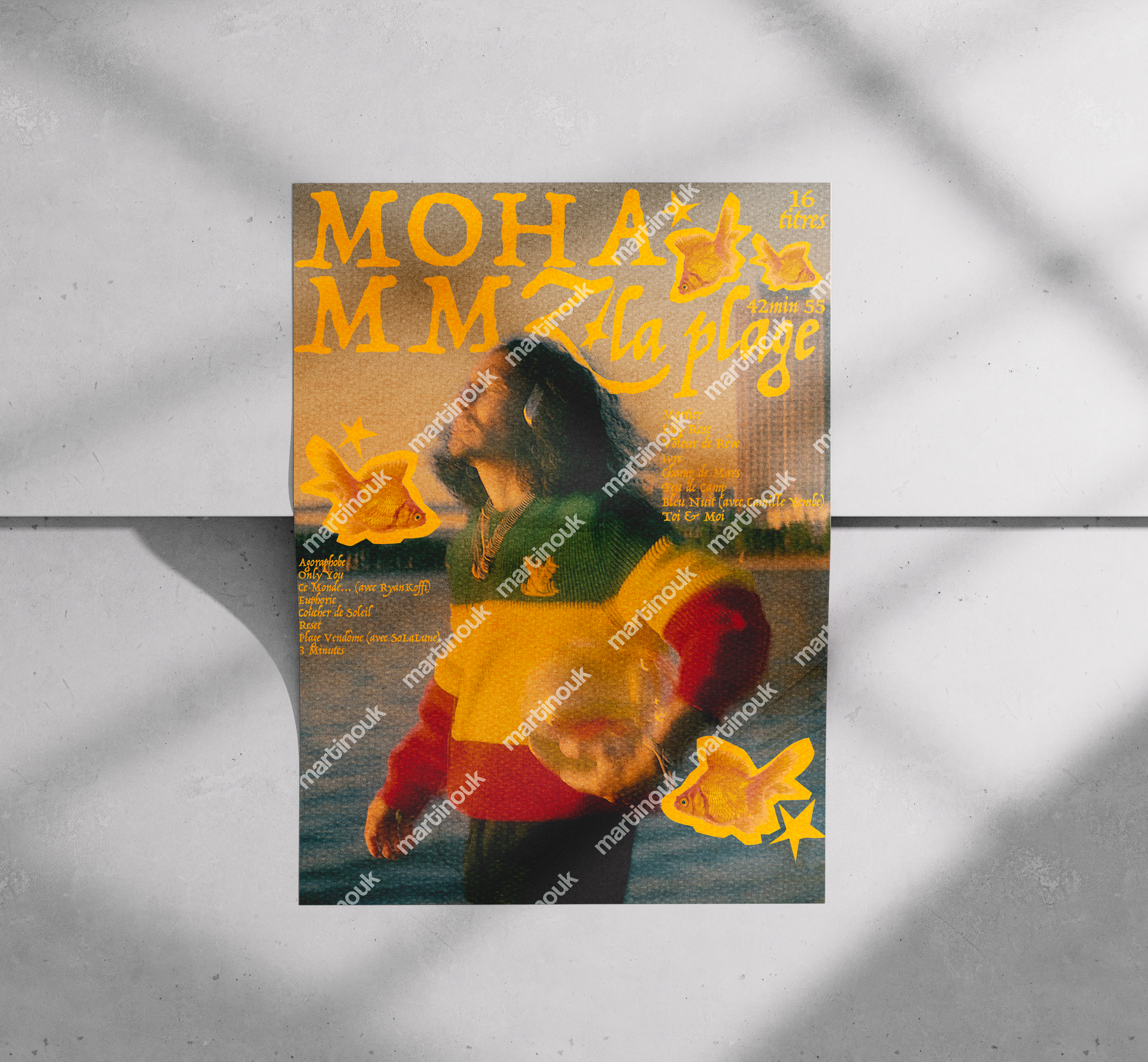 Poster Moha MMZ "La plage"