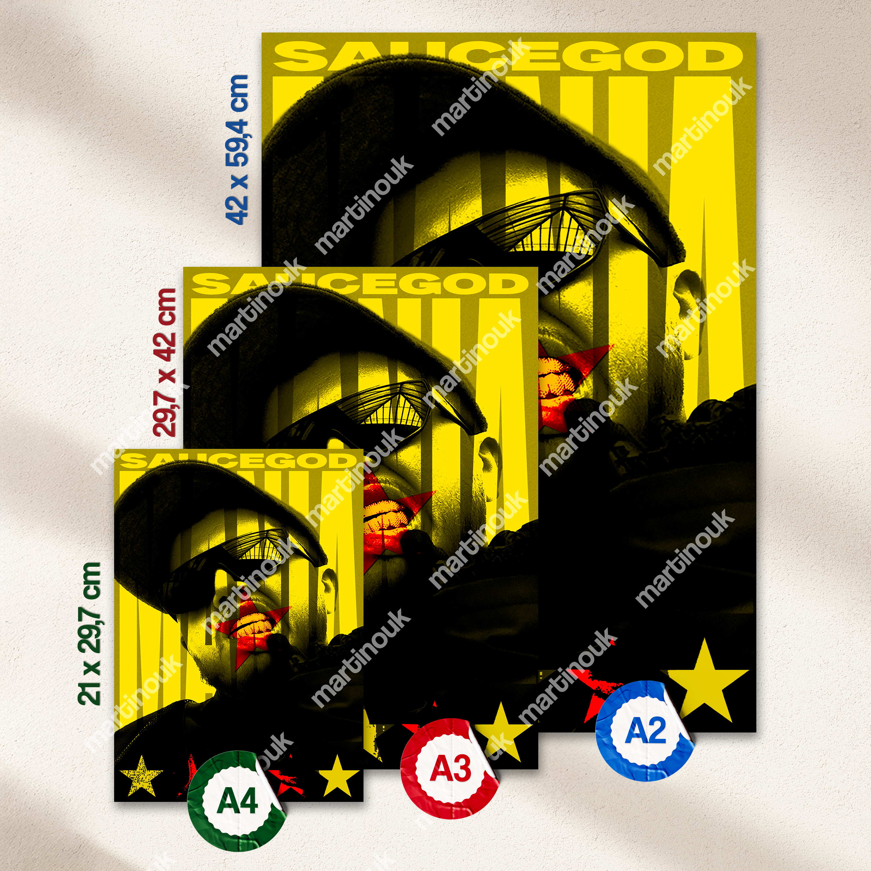 Poster Hamza "MANIA"