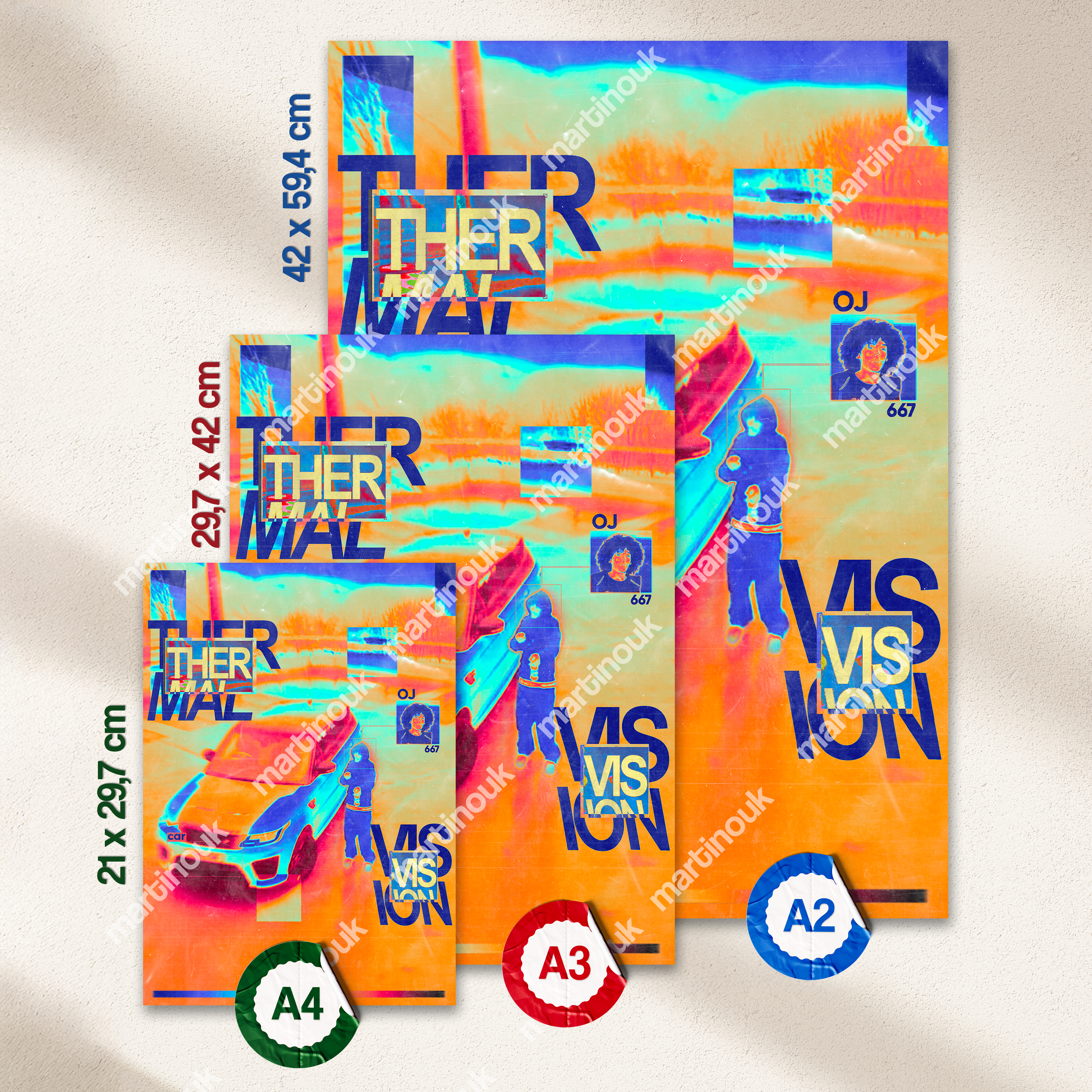 Poster Osirus Jack "Thermal Vision"