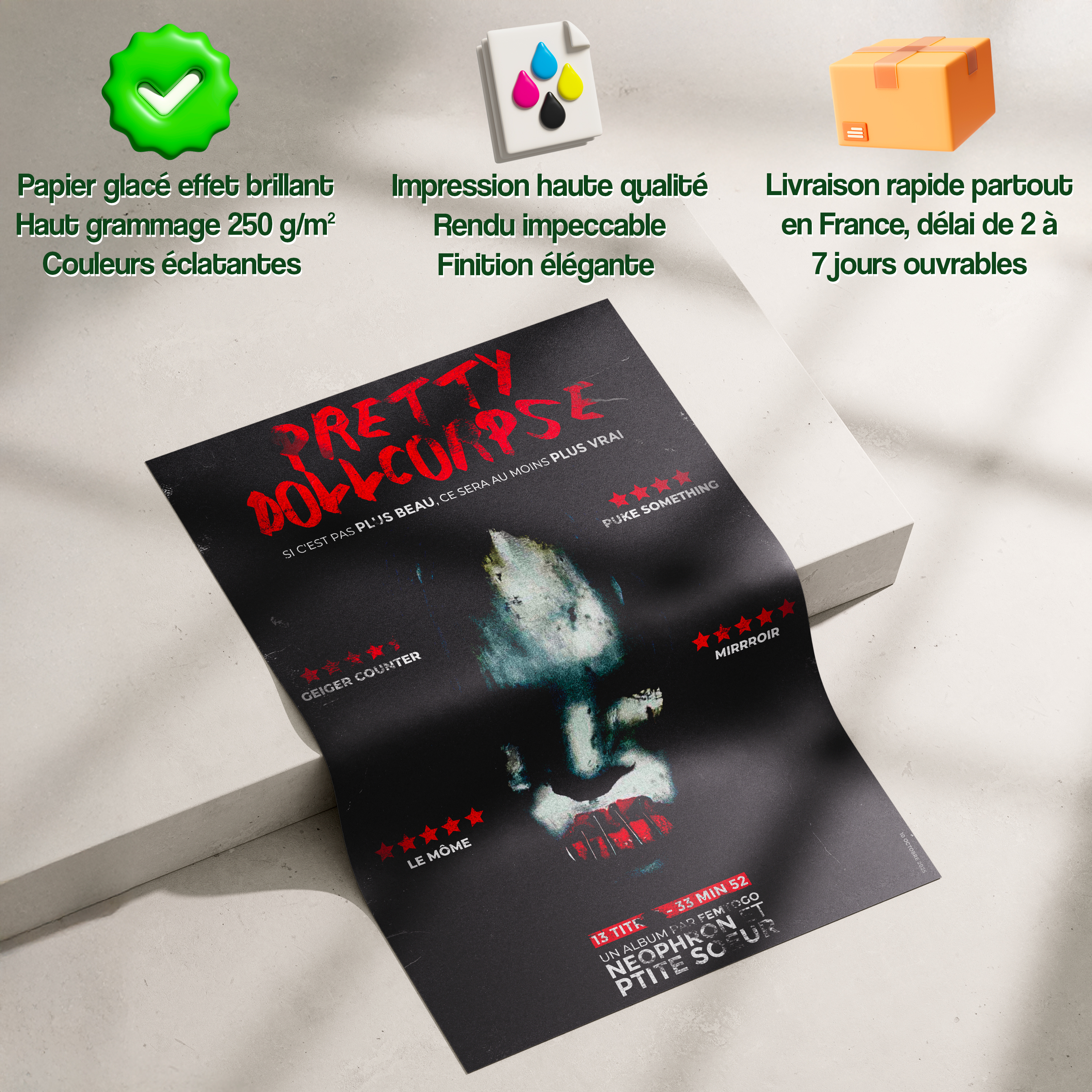 Poster "PRETTY DOLLCORPSE"