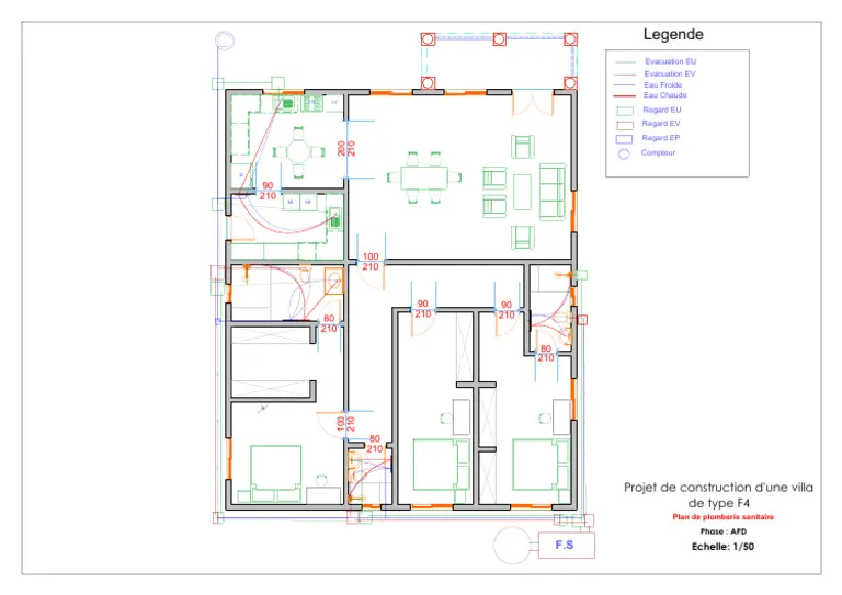 Plans plomberie
