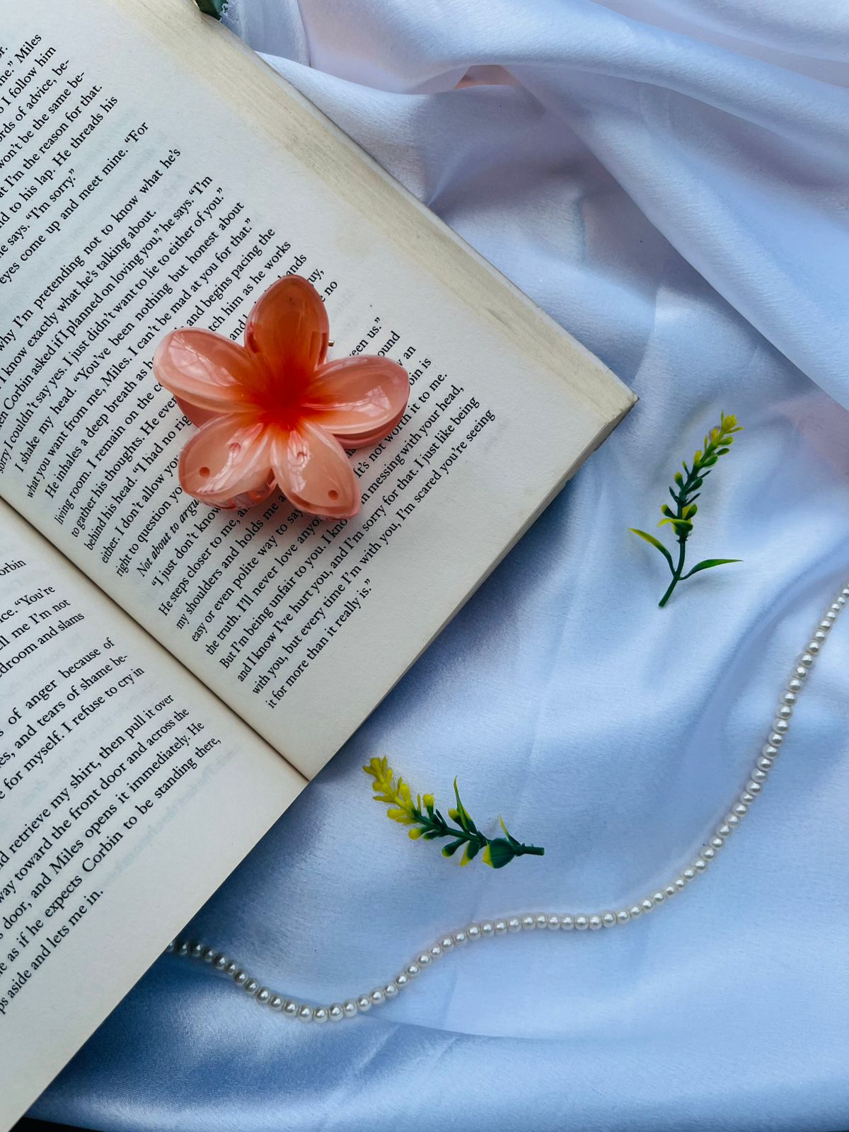 Pinteresty Flower Claw Clip