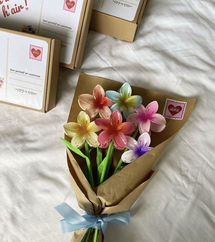 pinteresty claw clip bouquet