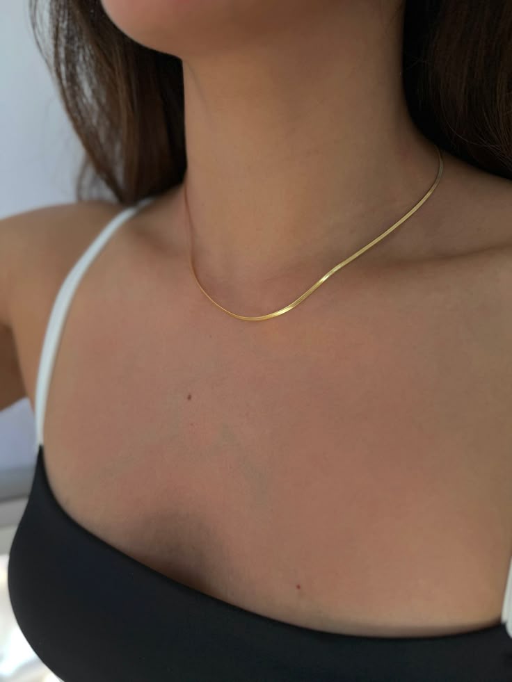 18k Gold Plated Snake Chain 