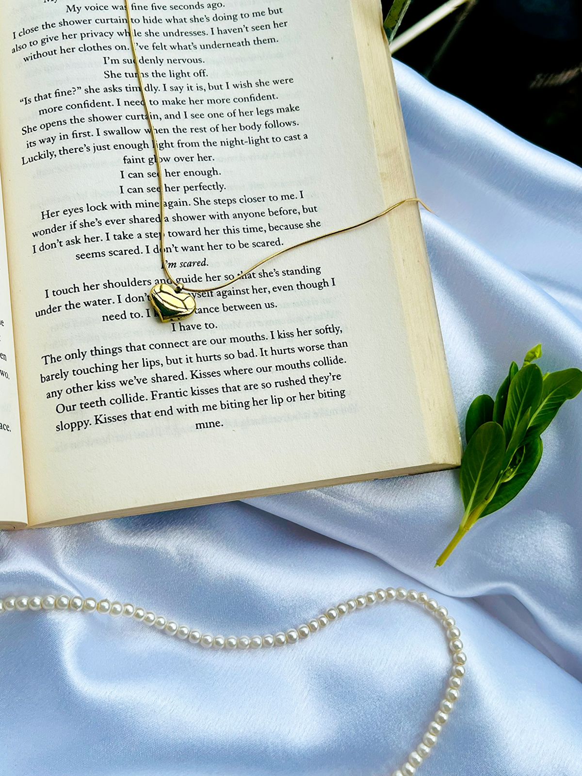 heart shape anti tarnish necklace