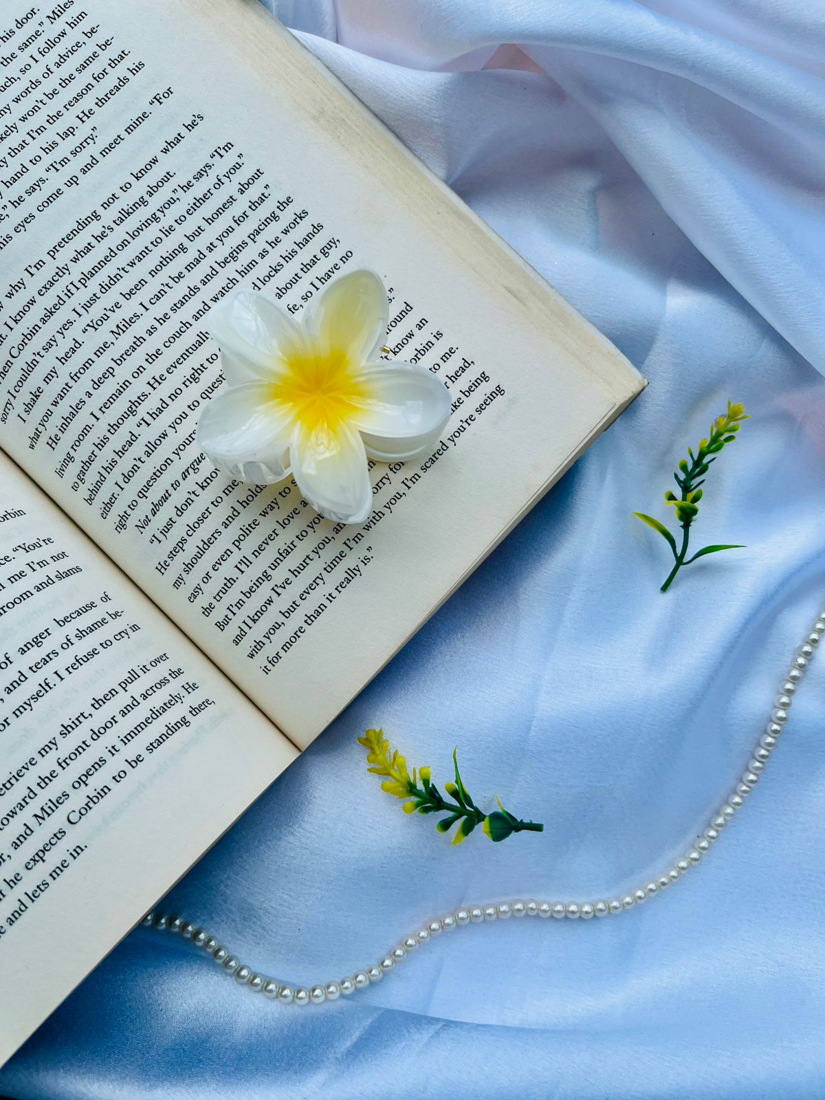 Pinteresty Flower Claw Clip