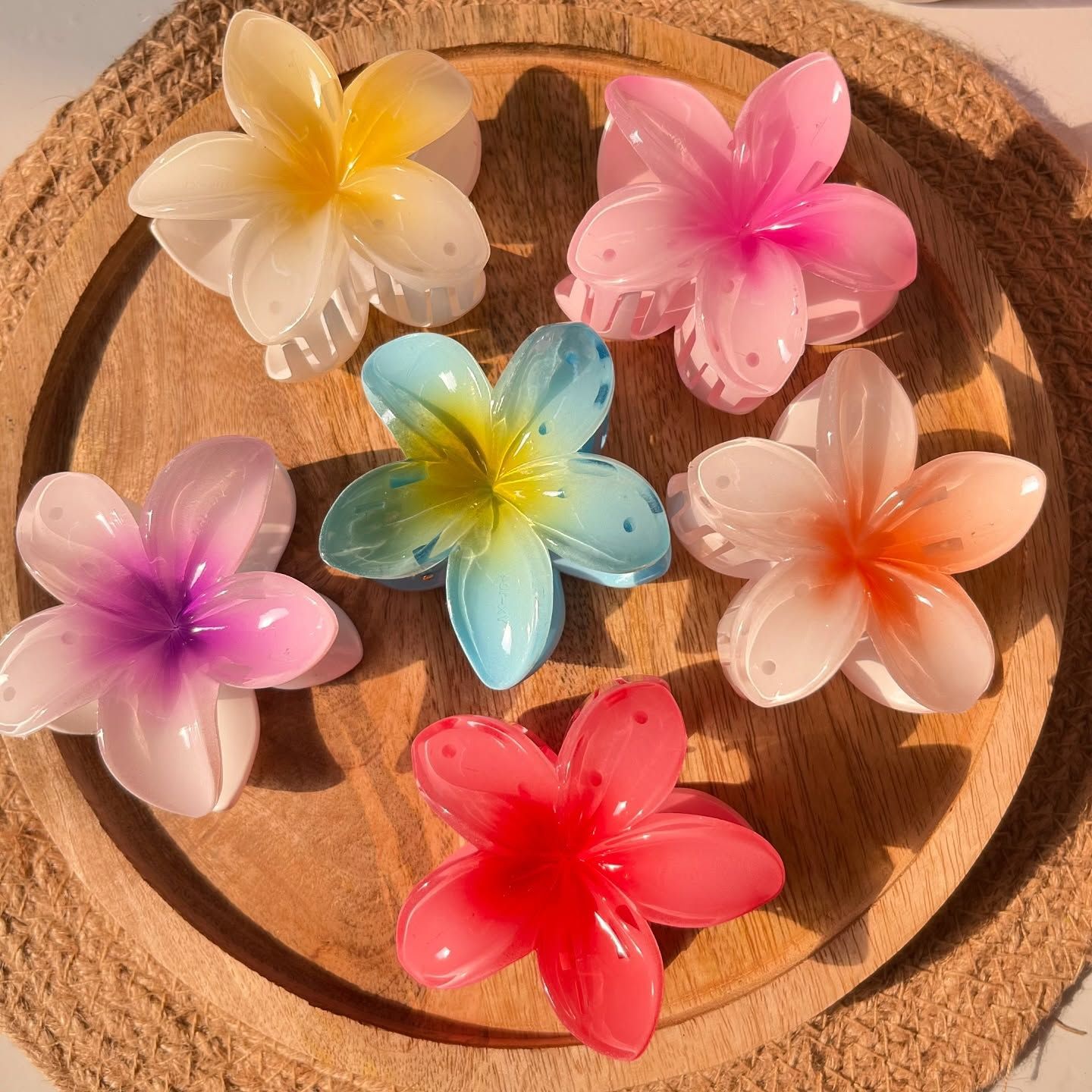 Pinteresty Flower Claw Clip