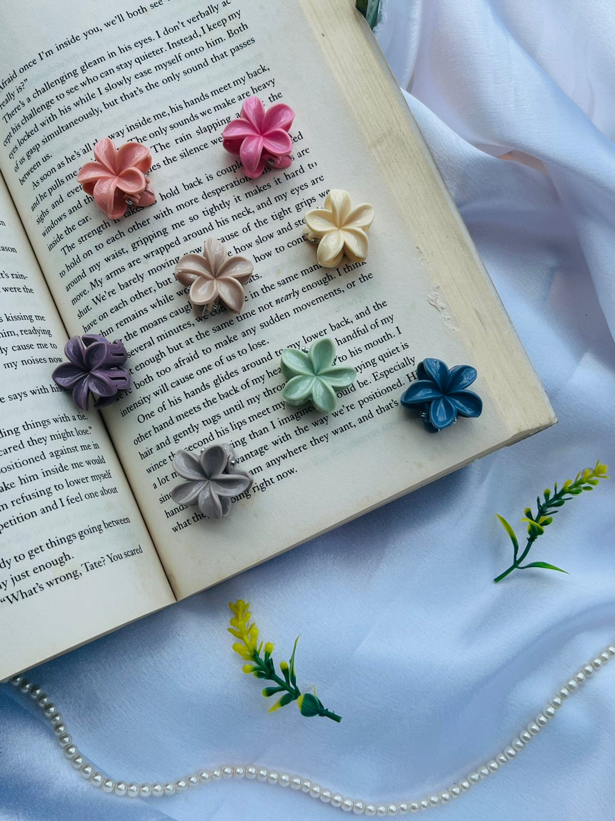 pack of 2 mini claw clip 