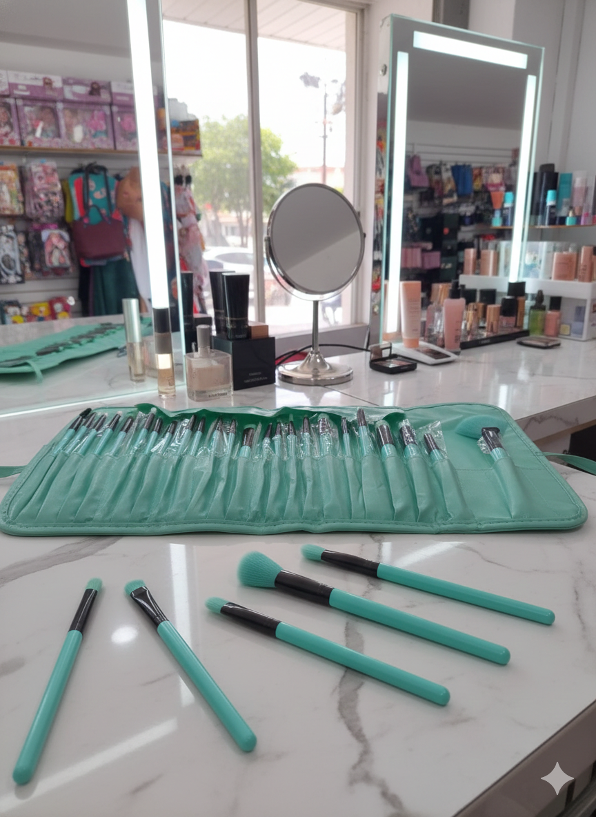 Set Profesional de Brochas de Maquillaje