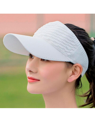 Visera Deportiva Blanca
