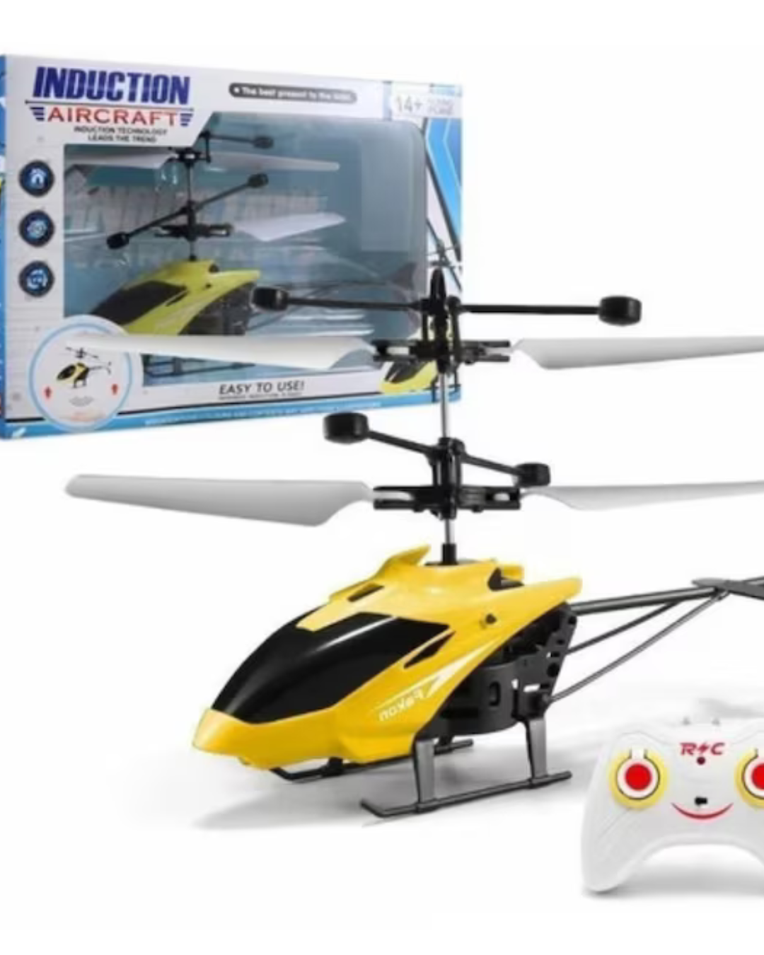 Helicóptero teledirigido de inducción