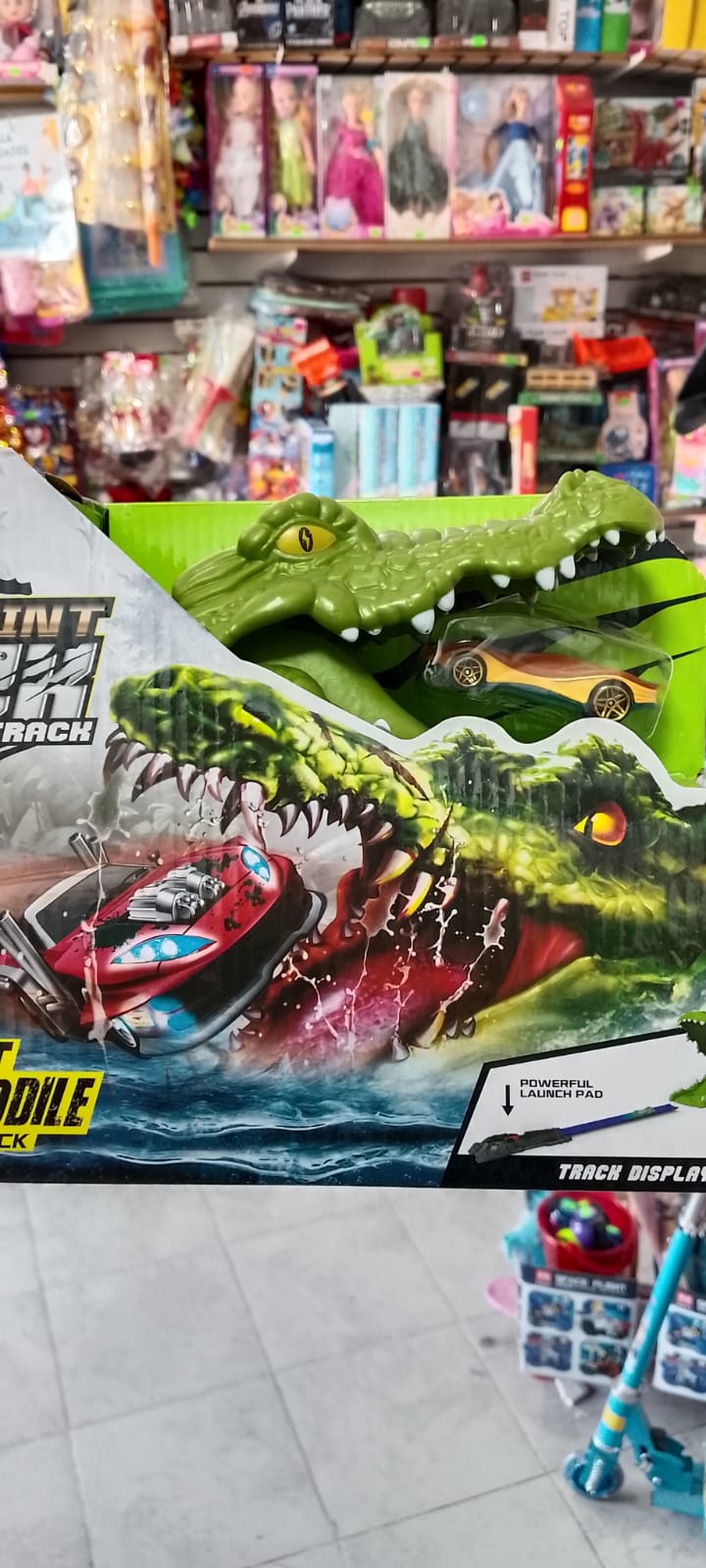 Set de pista de cocodrilo