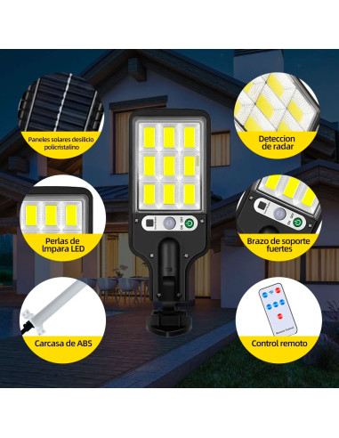 Lámpara Solar de Exterior