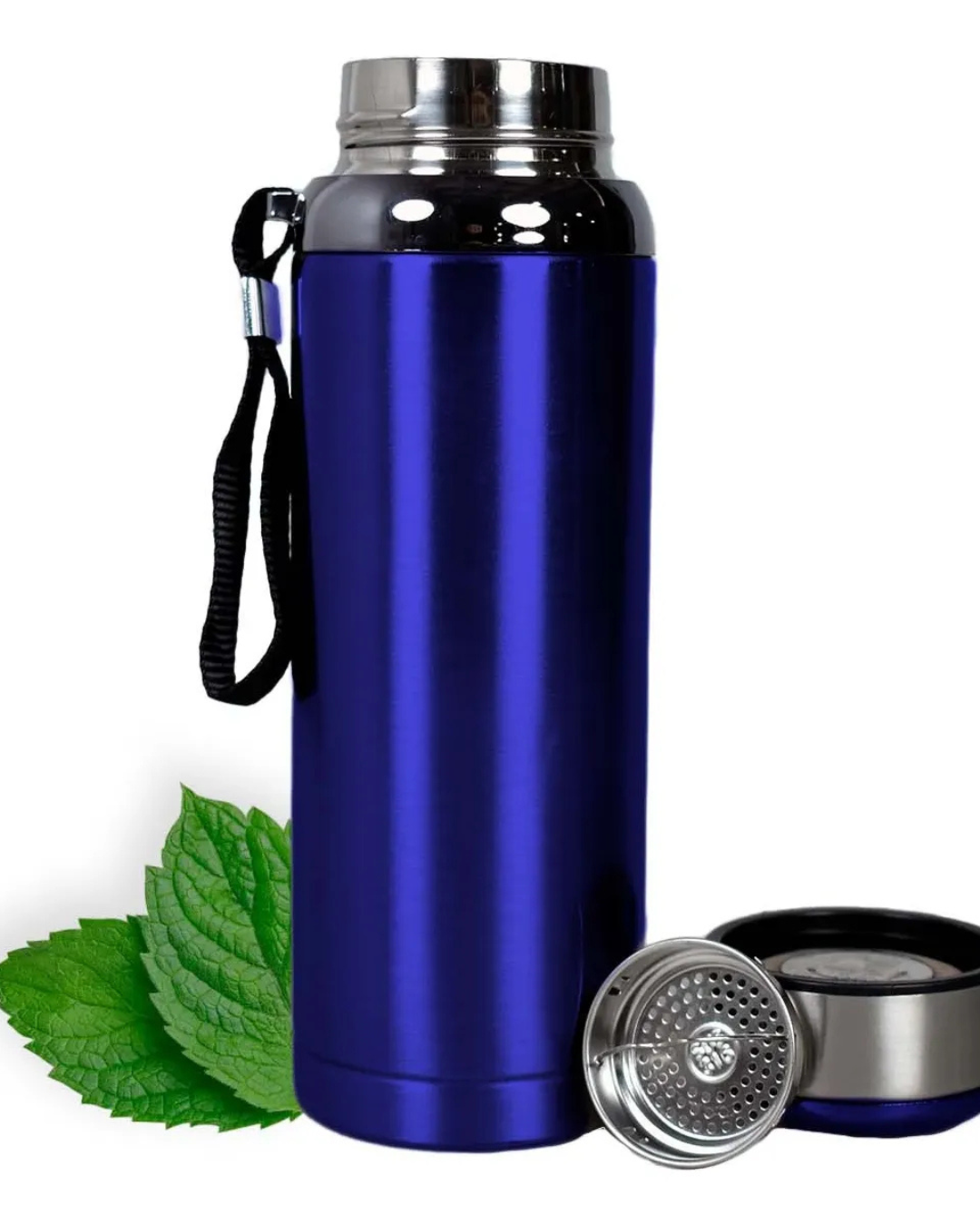 Botella térmica azul