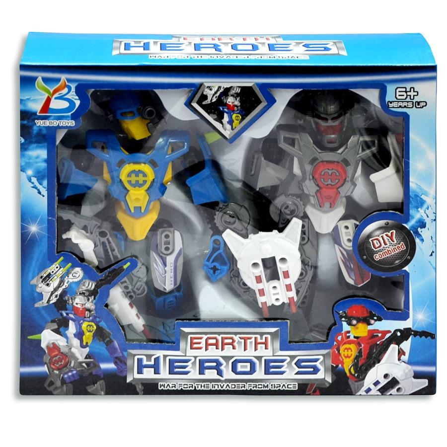 Robots Earth Heroes